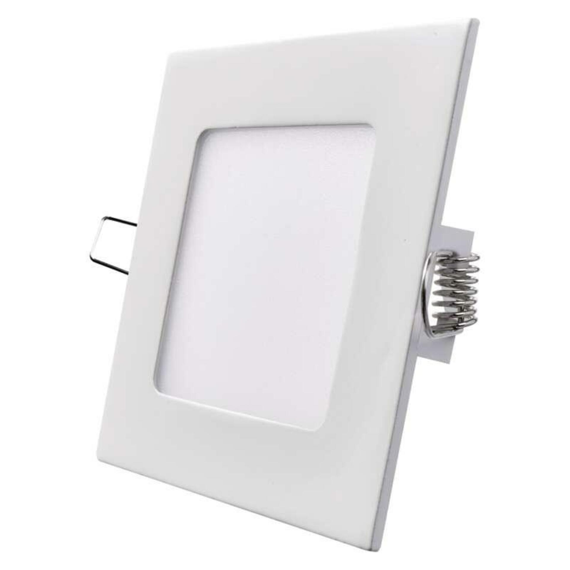 EMOS LED panel 120×120, vestavný bílý, 6W teplá bílá 1540210610