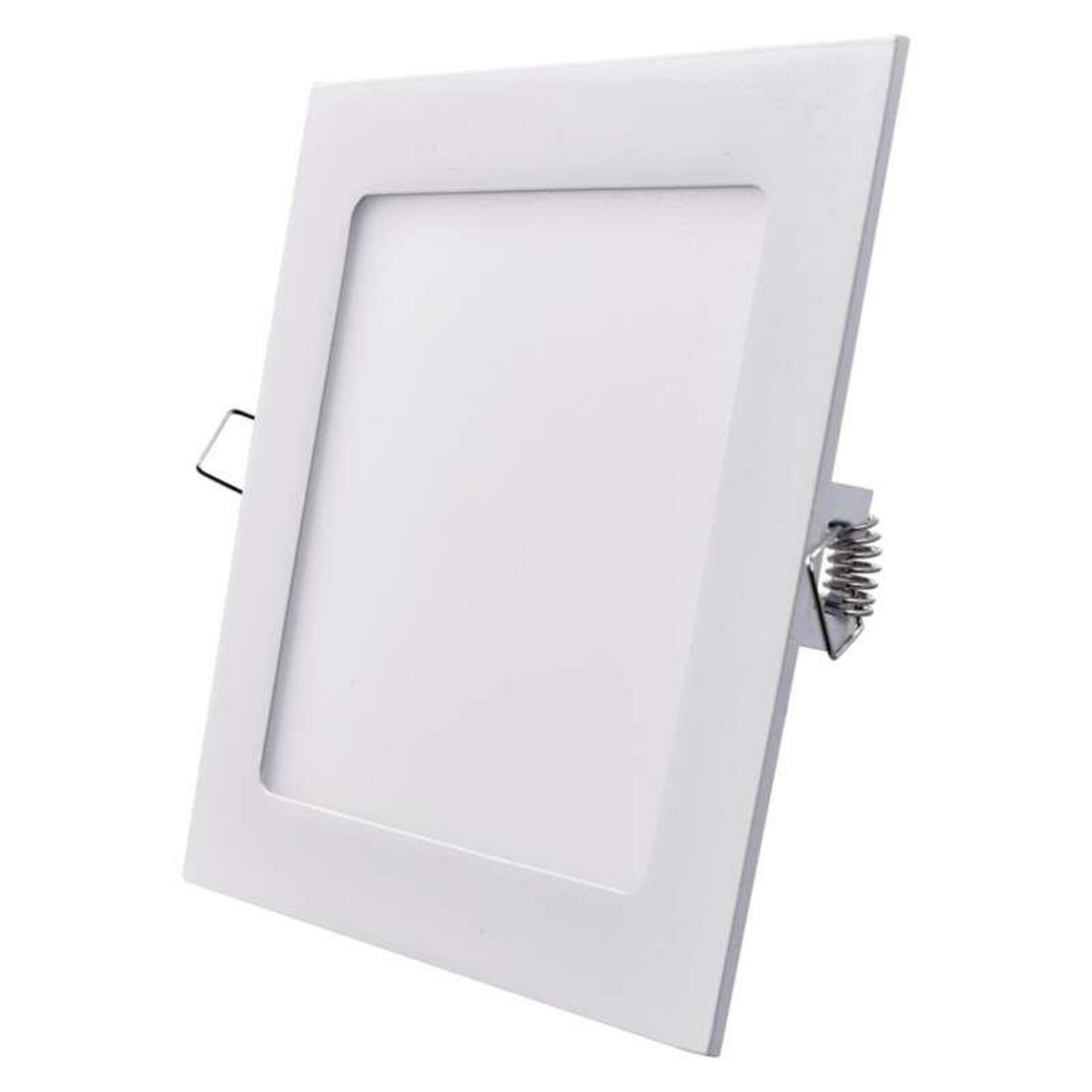 EMOS LED panel 170×170, vestavný bílý, 12W teplá bílá 1540211210