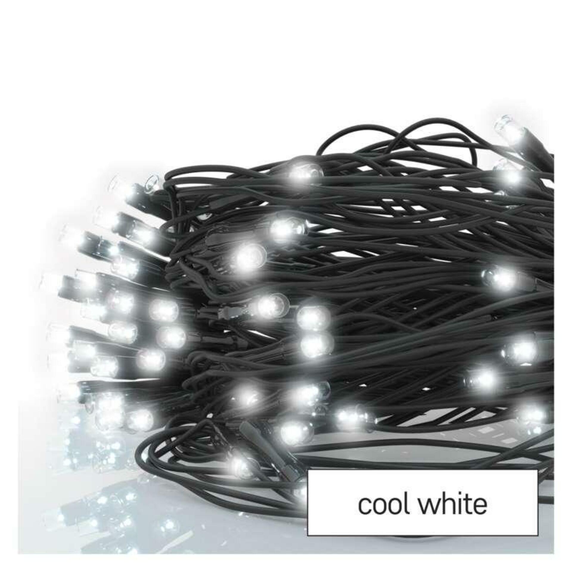EMOS Standard LED spojovací vánoční řetěz – síť, 1,5x2 m, venkovní, studená bílá D1DC01