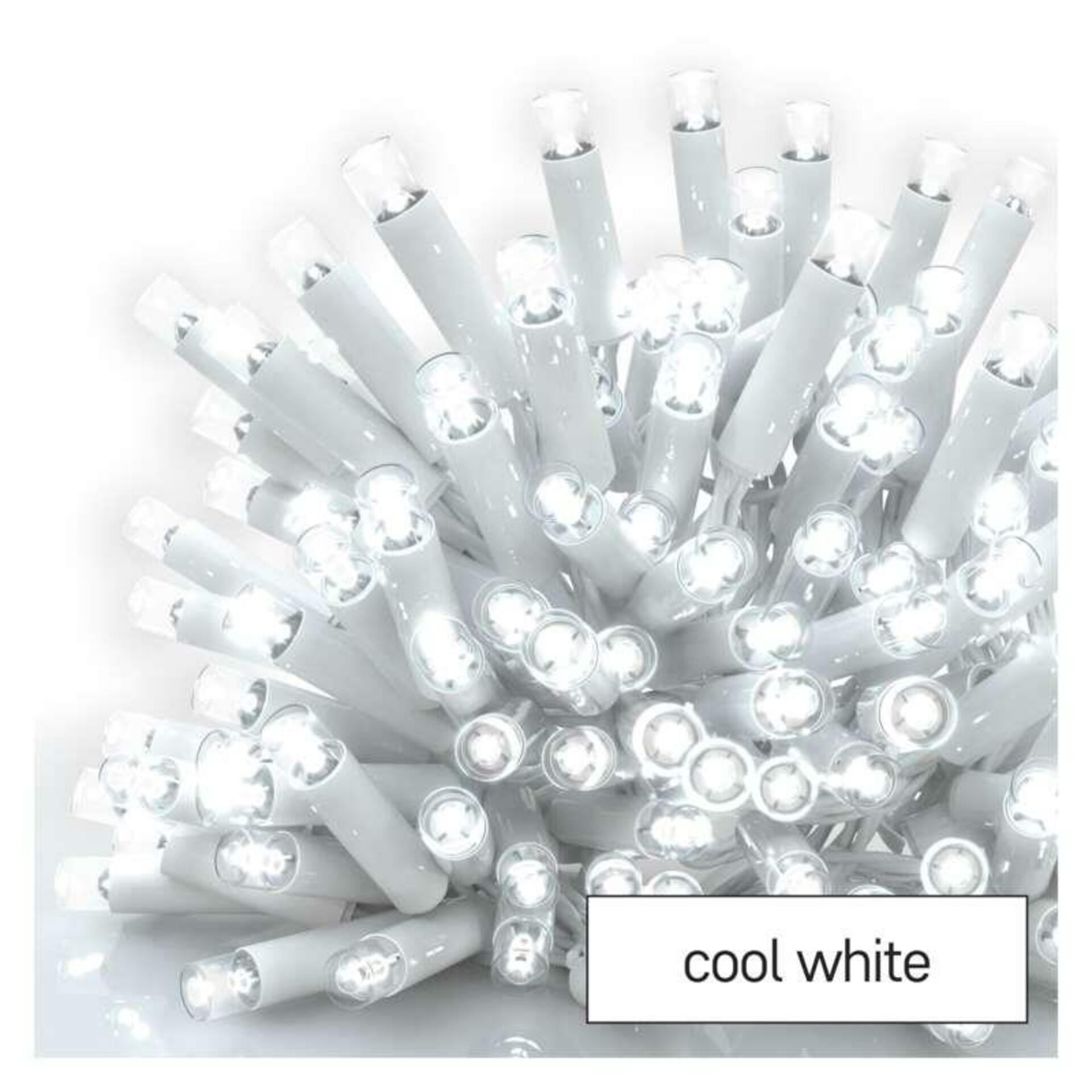 EMOS Profi LED spojovací řetěz bílý – rampouchy, 3 m, venkovní, studená bílá D2CC02