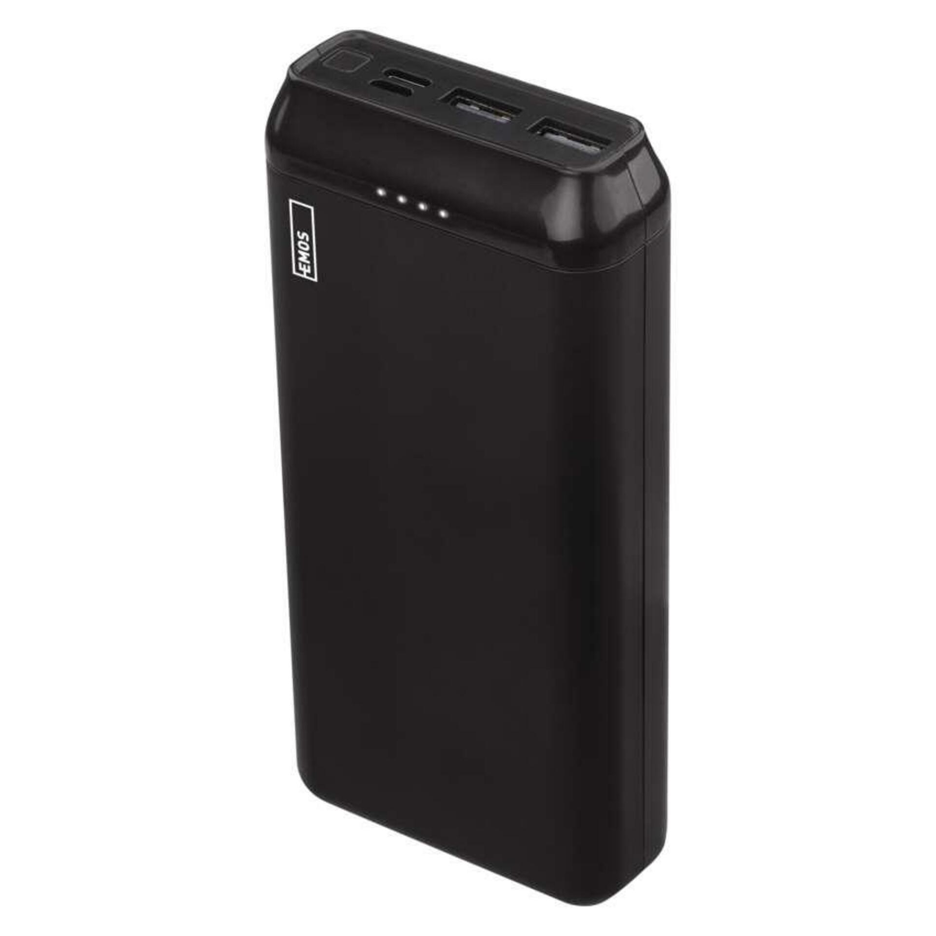 Levně EMOS Powerbanka EMOS Alpha2 20, 20000 mAh, 10 W, černá B0527B