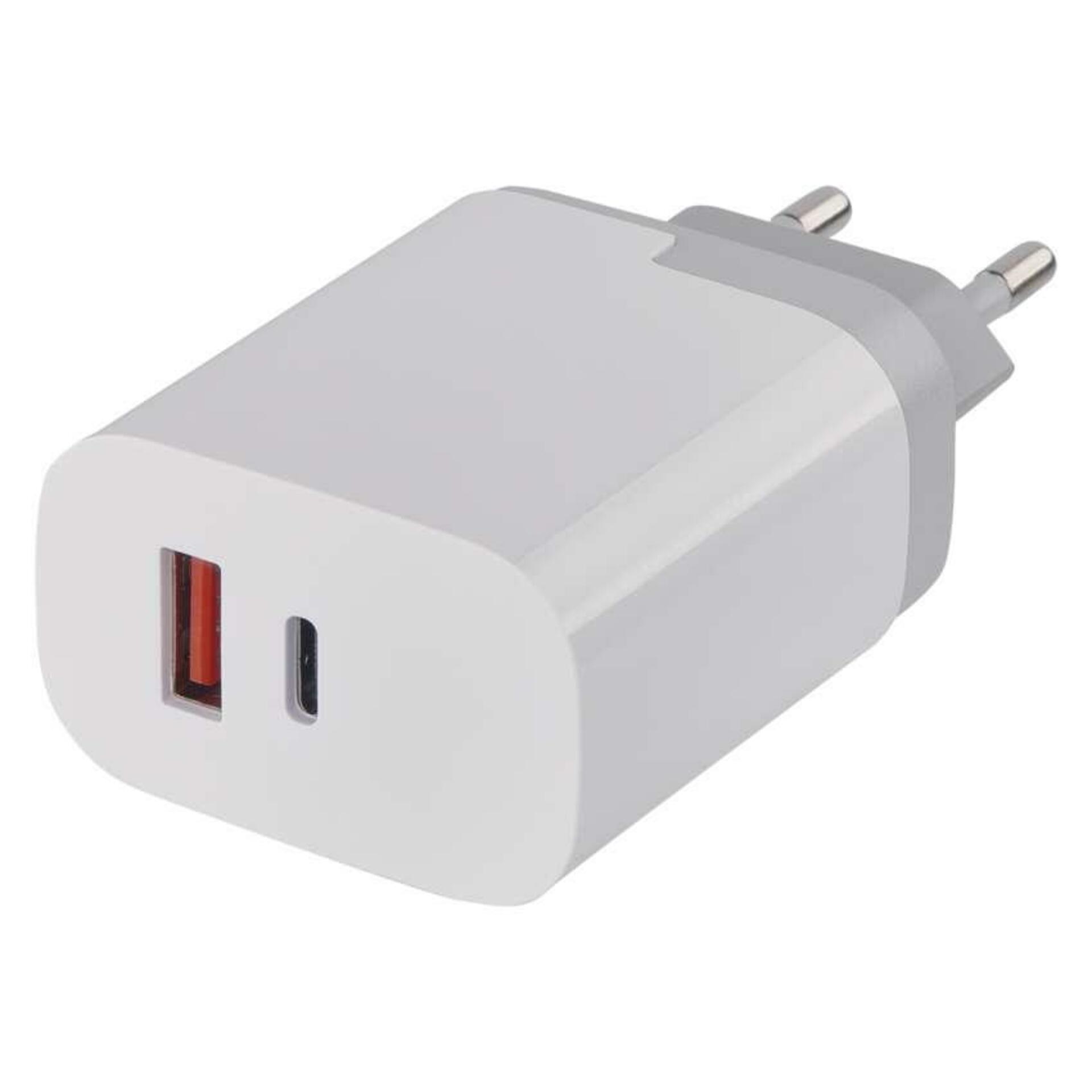 EMOS Univerzální USB adaptér PD do sítě 1,5–3,0A (30W) max. V0120