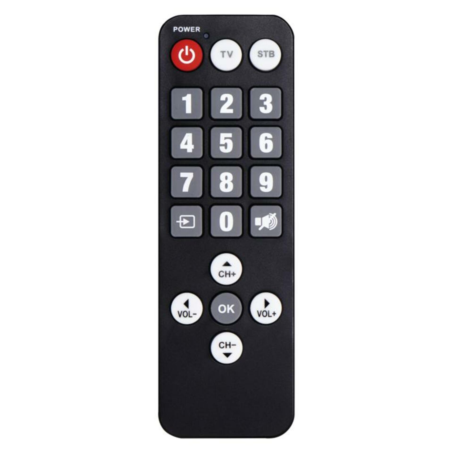 Levně EMOS Dálkový ovladač pro seniory pro set-top box EM190 / EM190S / EM190L J50989