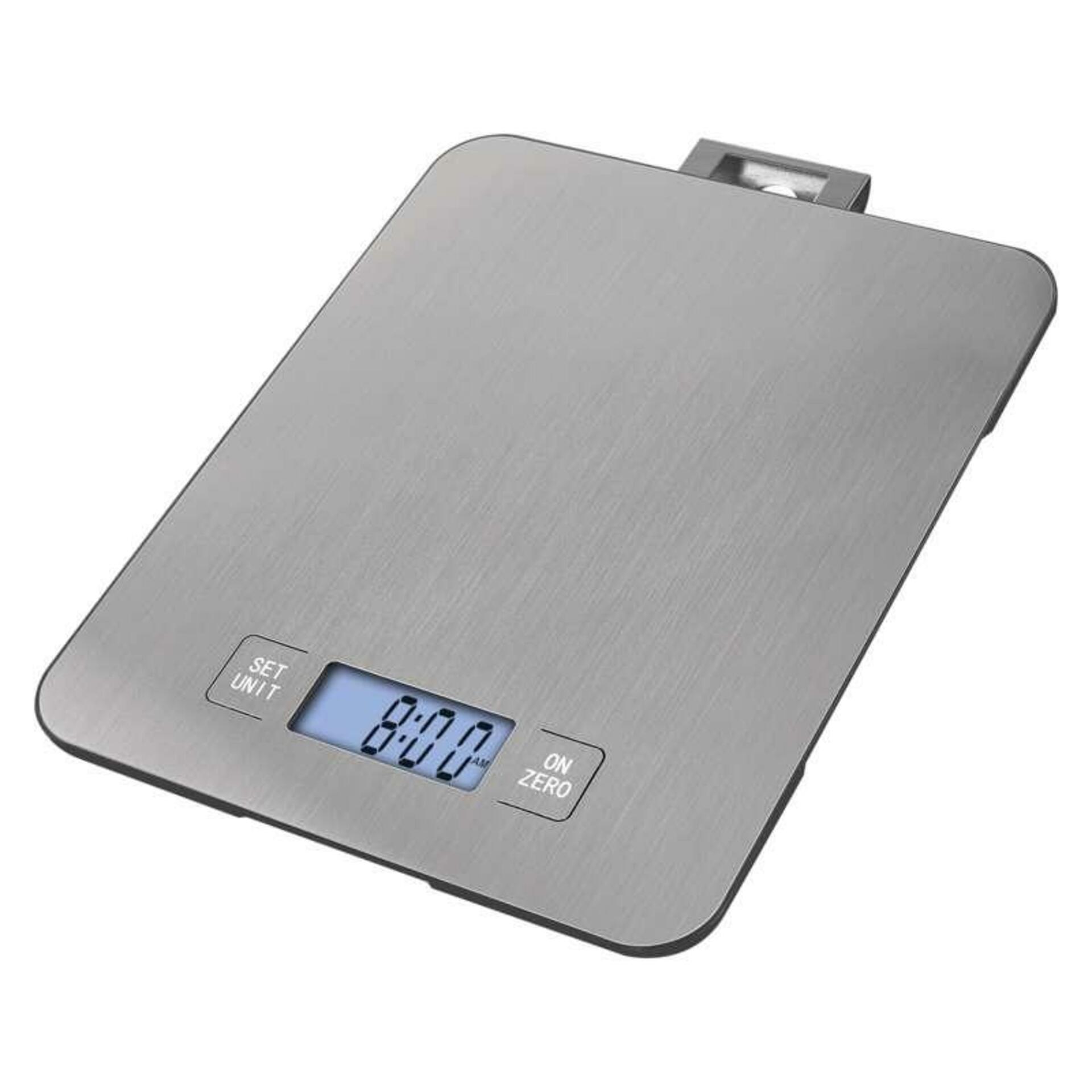Levně EMOS Digitální kuchyňská váha EV023 stříbrná 2617002300
