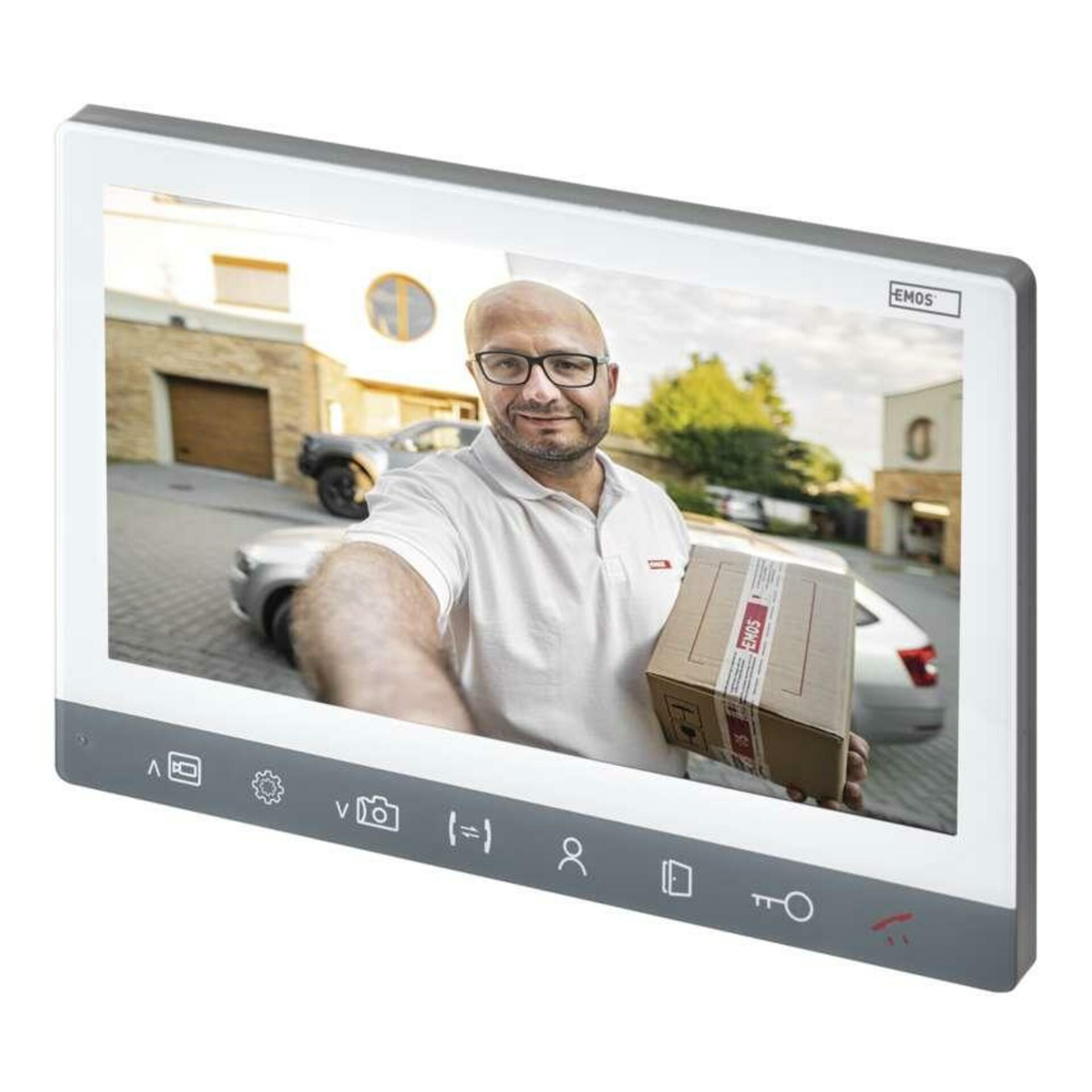 Levně EMOS Monitor videotelefonu EM-10AHD 7&quot; LCD H3015