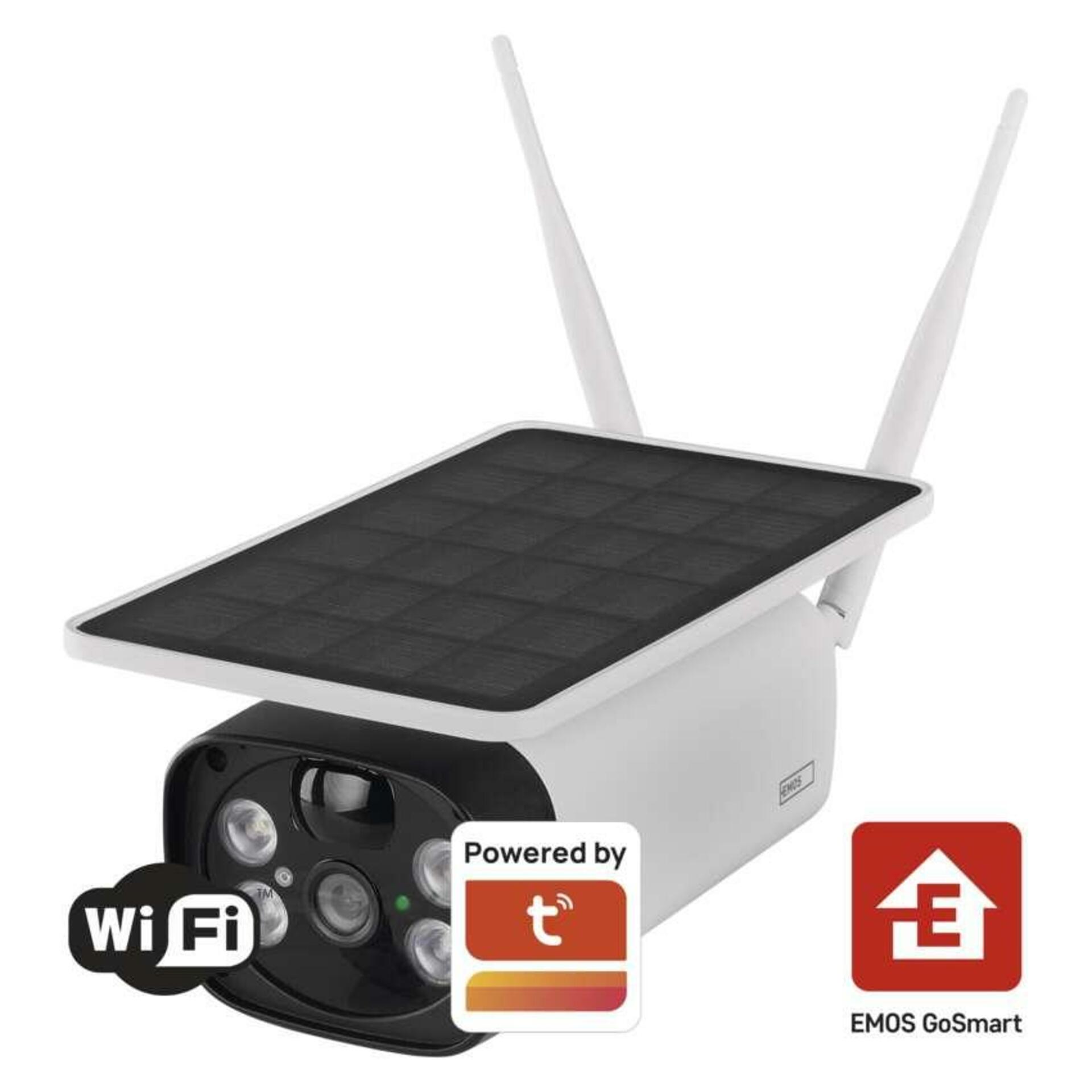 Levně EMOS GoSmart Venkovní bateriová kamera IP-600 EYE s Wi-Fi a solárním panelem H4056