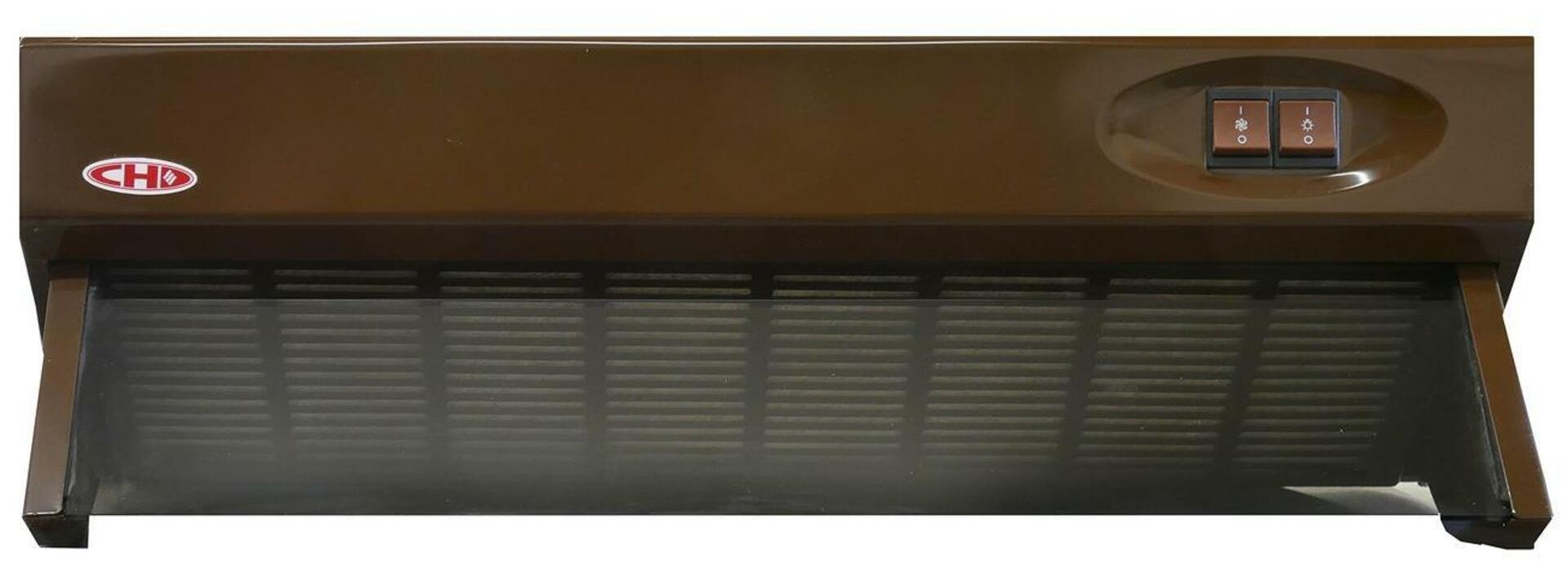 Levně Exihand Odsavač par CH 100 hnědý, 50cm, odtah zadní