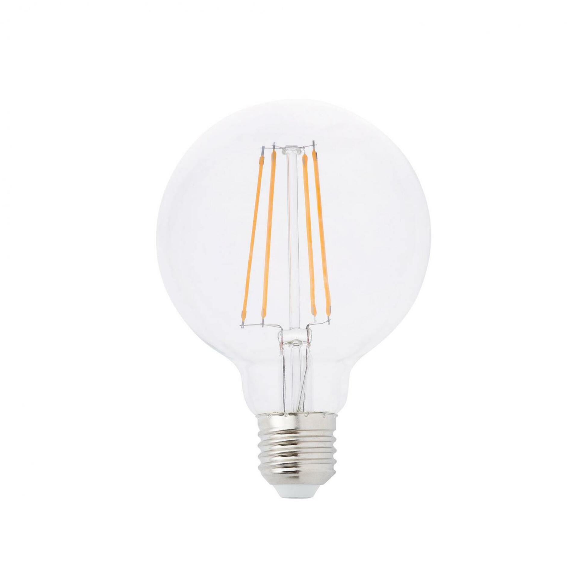 FARO LED žárovka GLOBE filament E27 4W 2700K G95