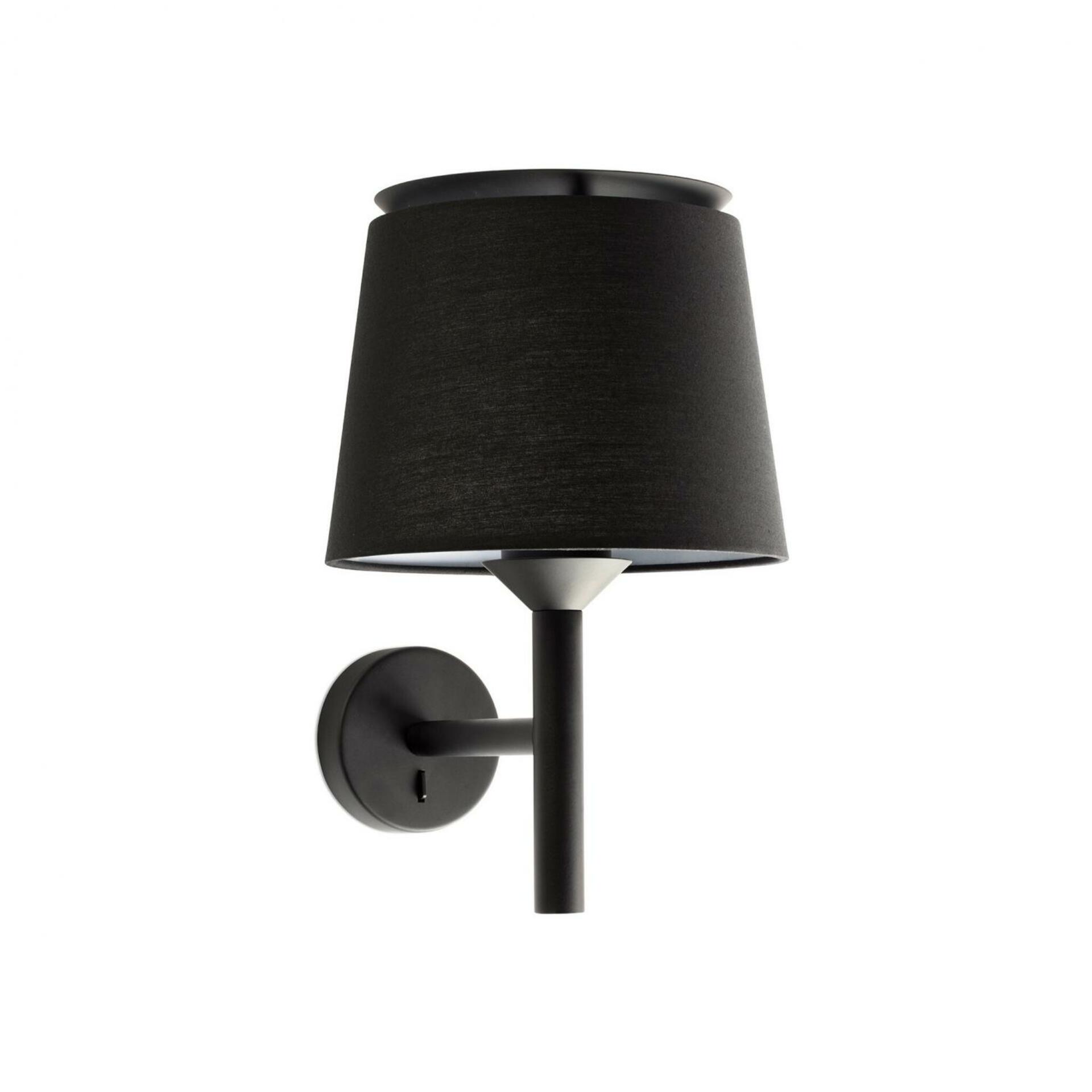 FARO SAVOY nástěnná lampa, černá