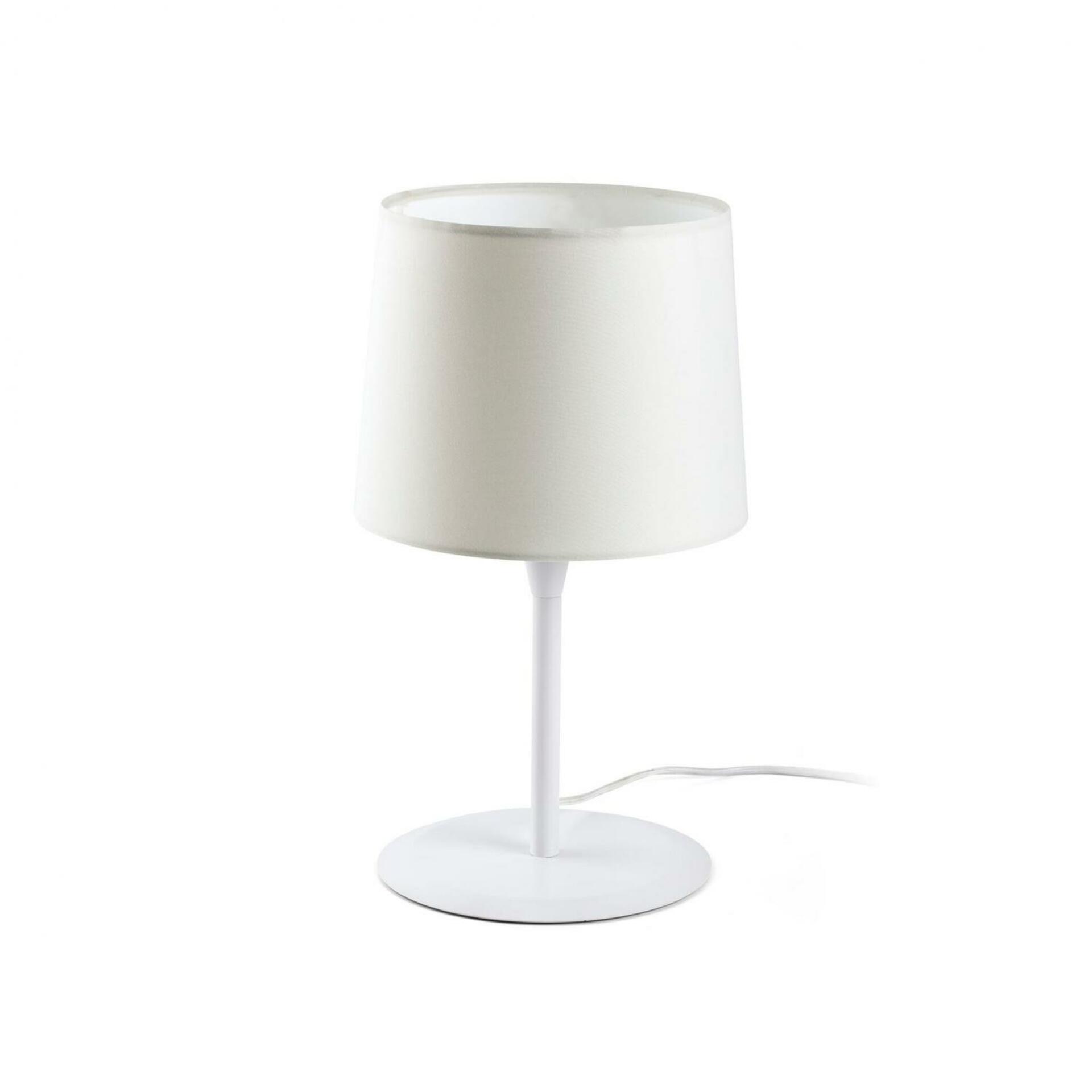 FARO CONGA bílá stolní lampa