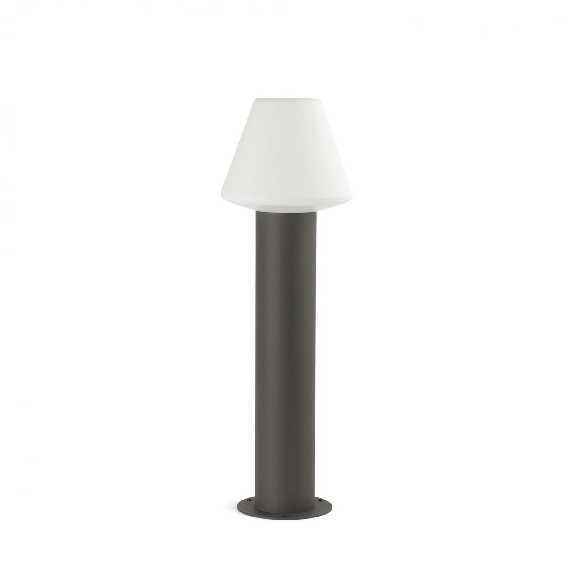 FARO MISTU sloupková lampa, tmavě šedá, H610