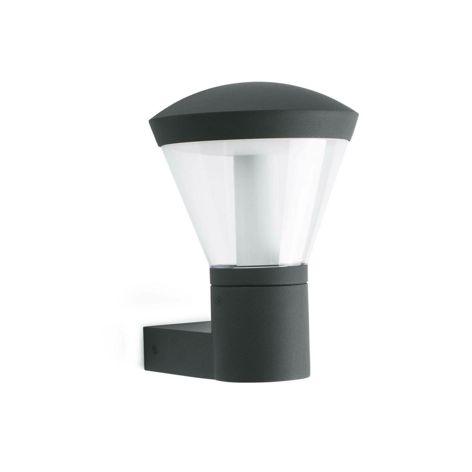 FARO SHELBY LED nástěnná lampa, tmavě šedá