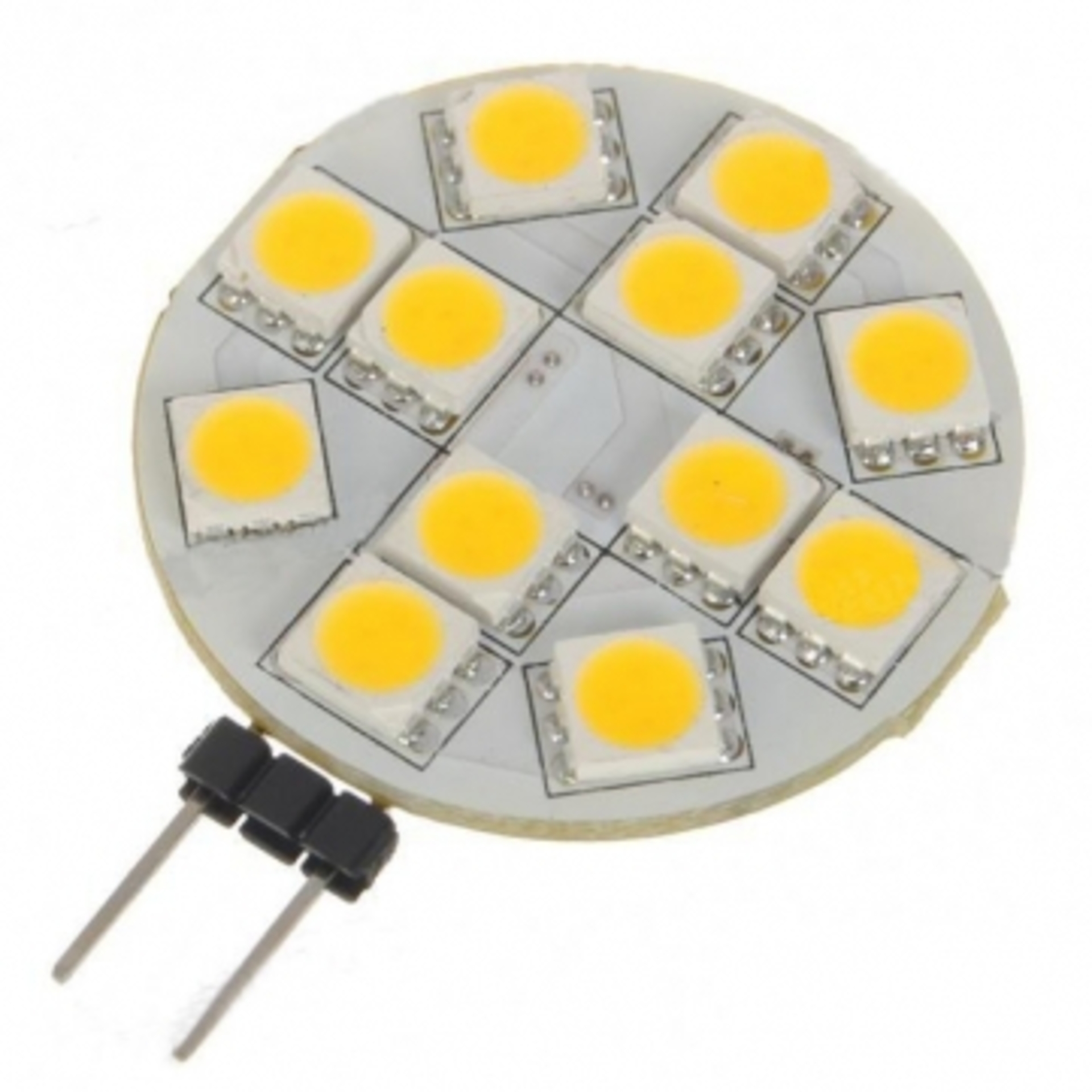 Levně Panlux G4 LED 12LED 3000K 12V 2,5W AC/DC