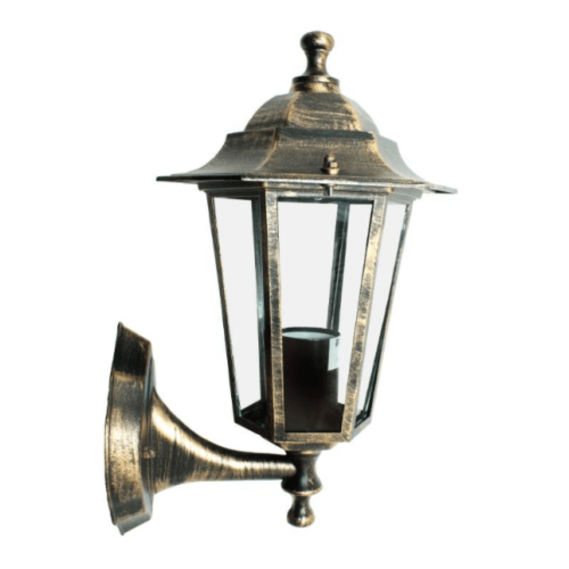 Levně ACA Lighting Garden lantern venkovní nástěnné svítidlo HI6021GB