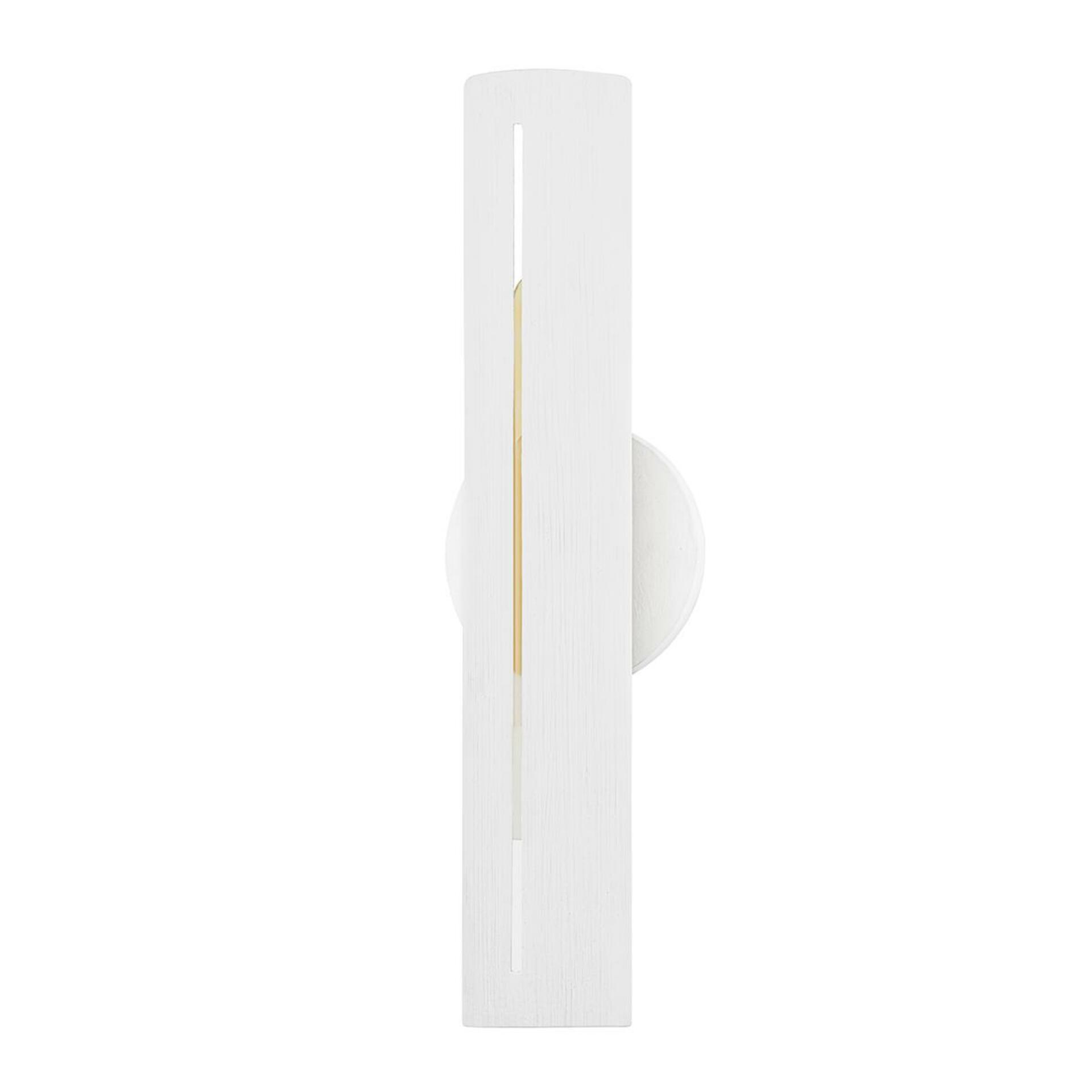 HUDSON VALLEY nástěnné svítidlo BRANDON ocel bílá E27 2x40W B7881-GSW-CE