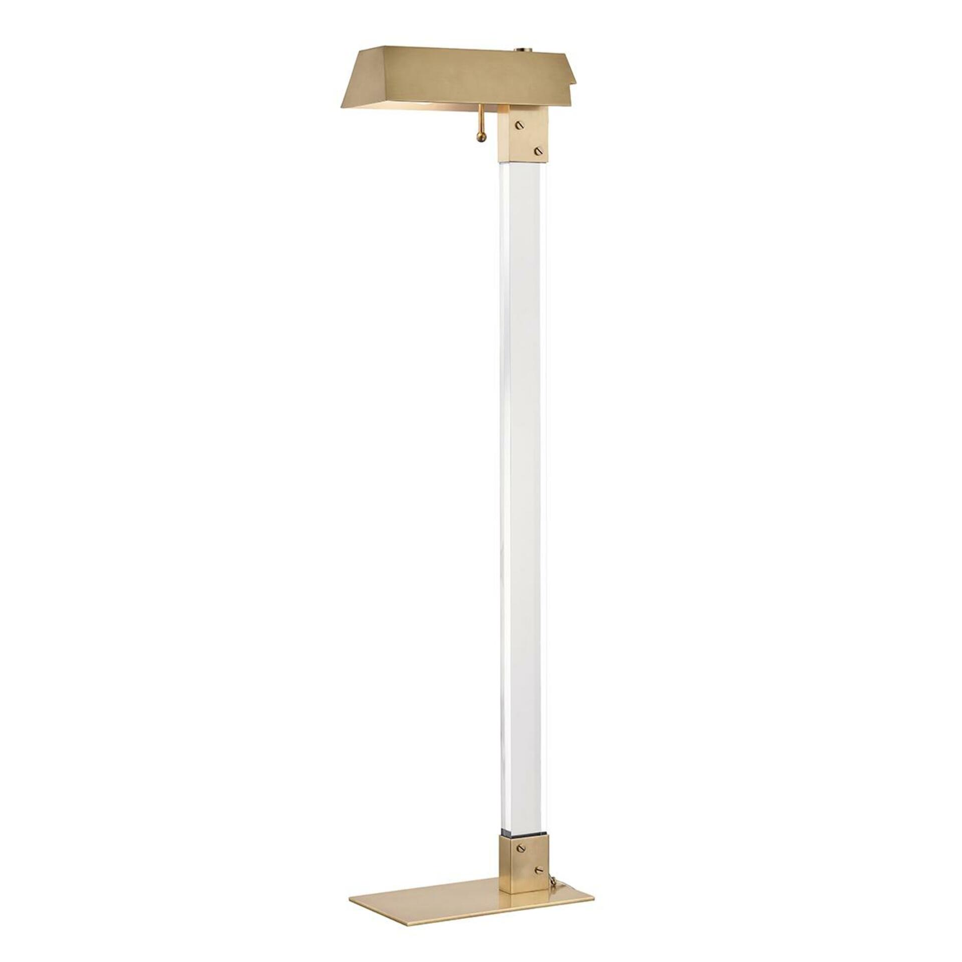 Levně HUDSON VALLEY stojací lampa HUNTS POINT ocel staromosaz E27 1x60W L1258-AGB-CE