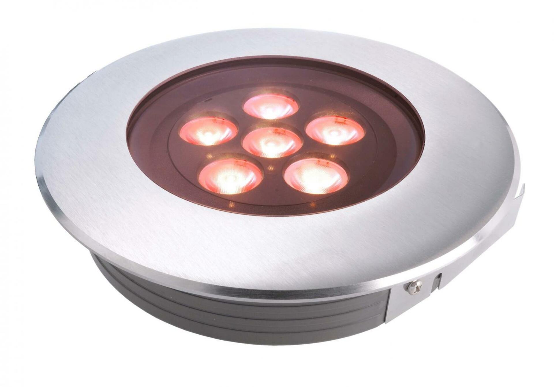 Levně Light Impressions Deko-Light zemní svítidlo Flat I RGB 24V DC 17,00 W 510 lm stříbrná 100116