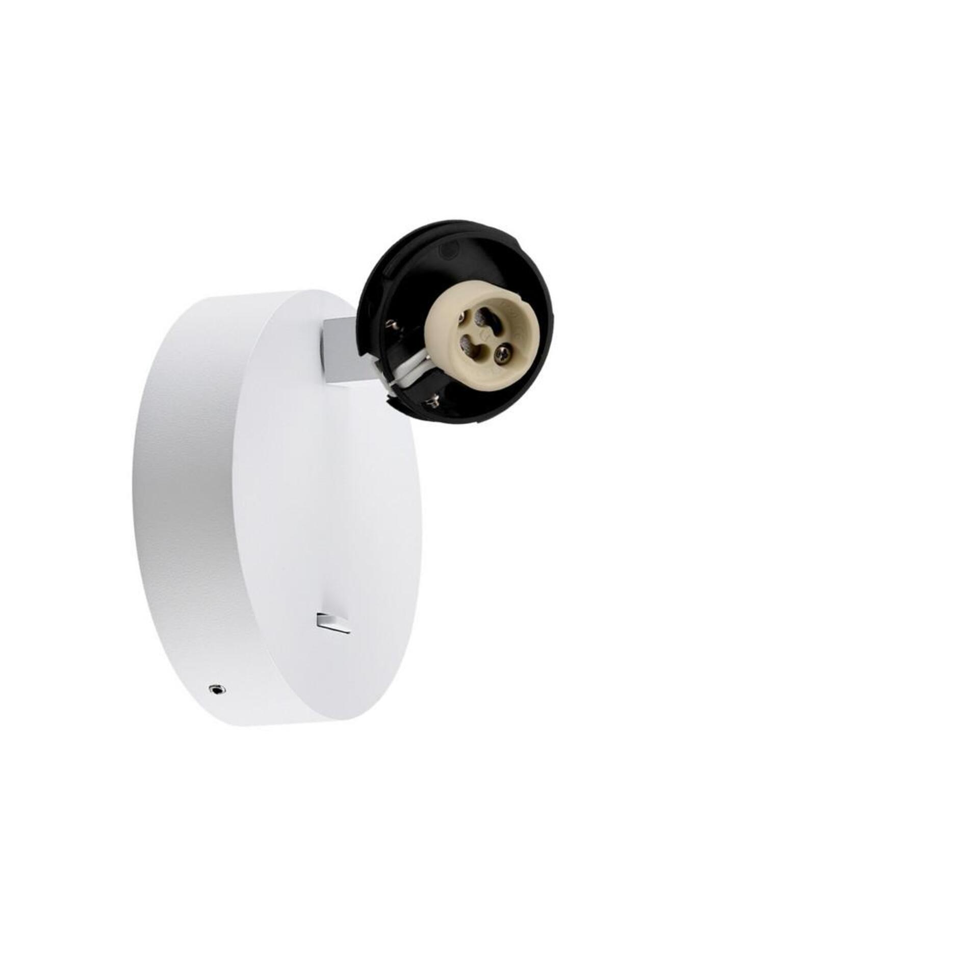 Deko-Light svítidlo na čtení - Can Tilt kulaté základna, 1x 7,5 W GU10, bílá 341349