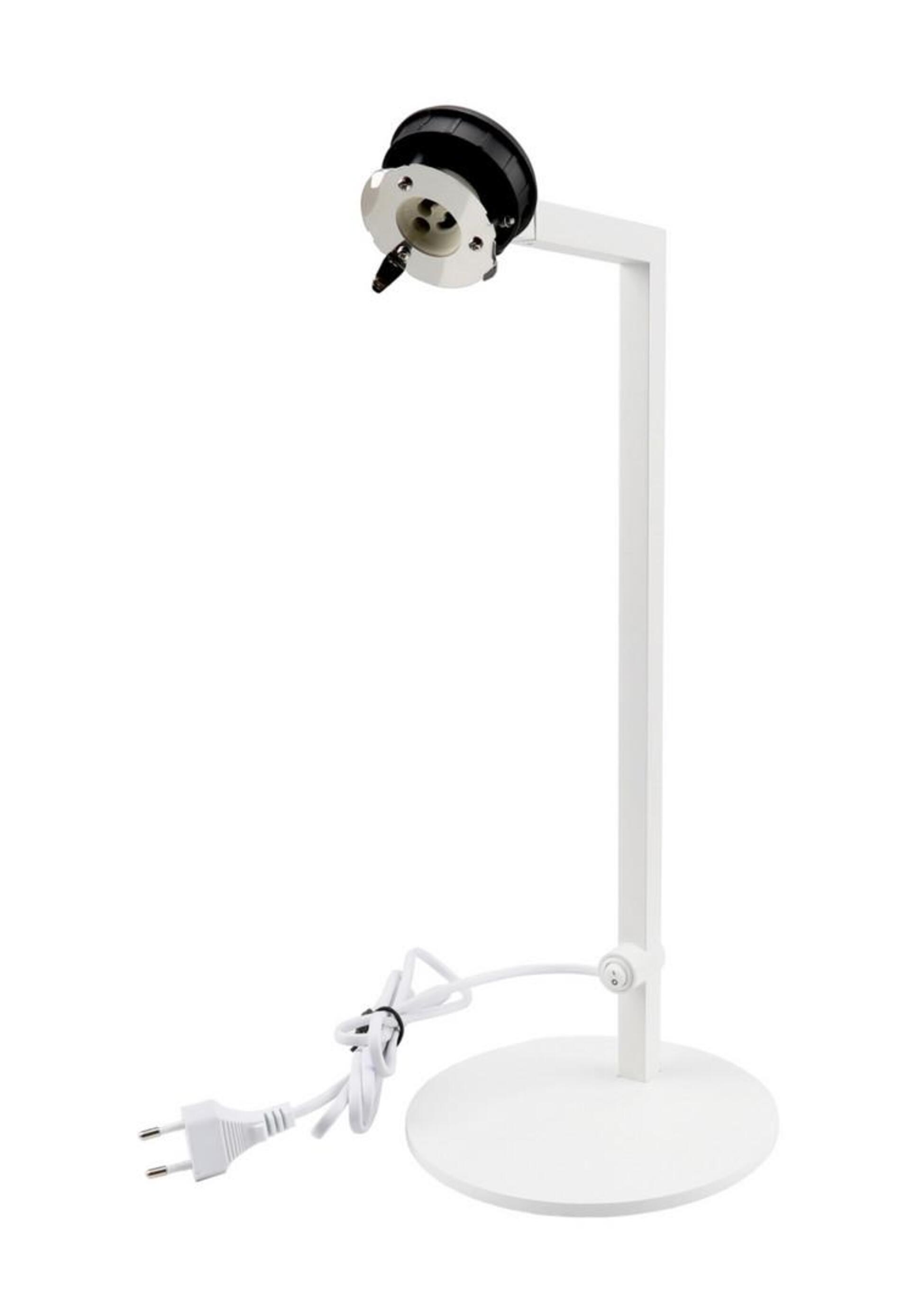 Levně Deko-Light stolní lampa - Can Tilt základna, 1x 7,5 W GU10, bílá 346088
