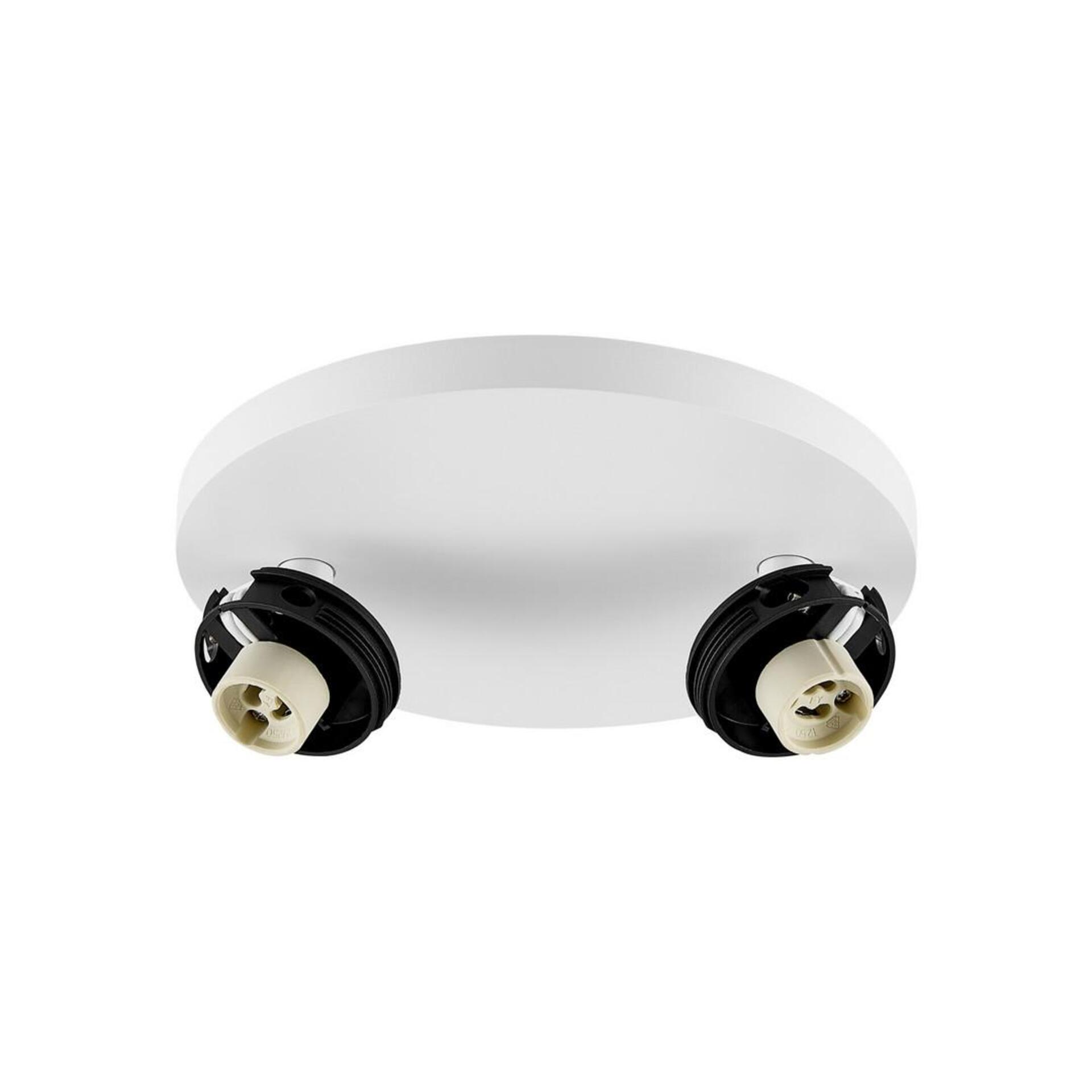 Deko-Light stropní přisazené svítidlo - Can Tilt kulaté základna, 2x 7,5 W GU10, bílá 348272