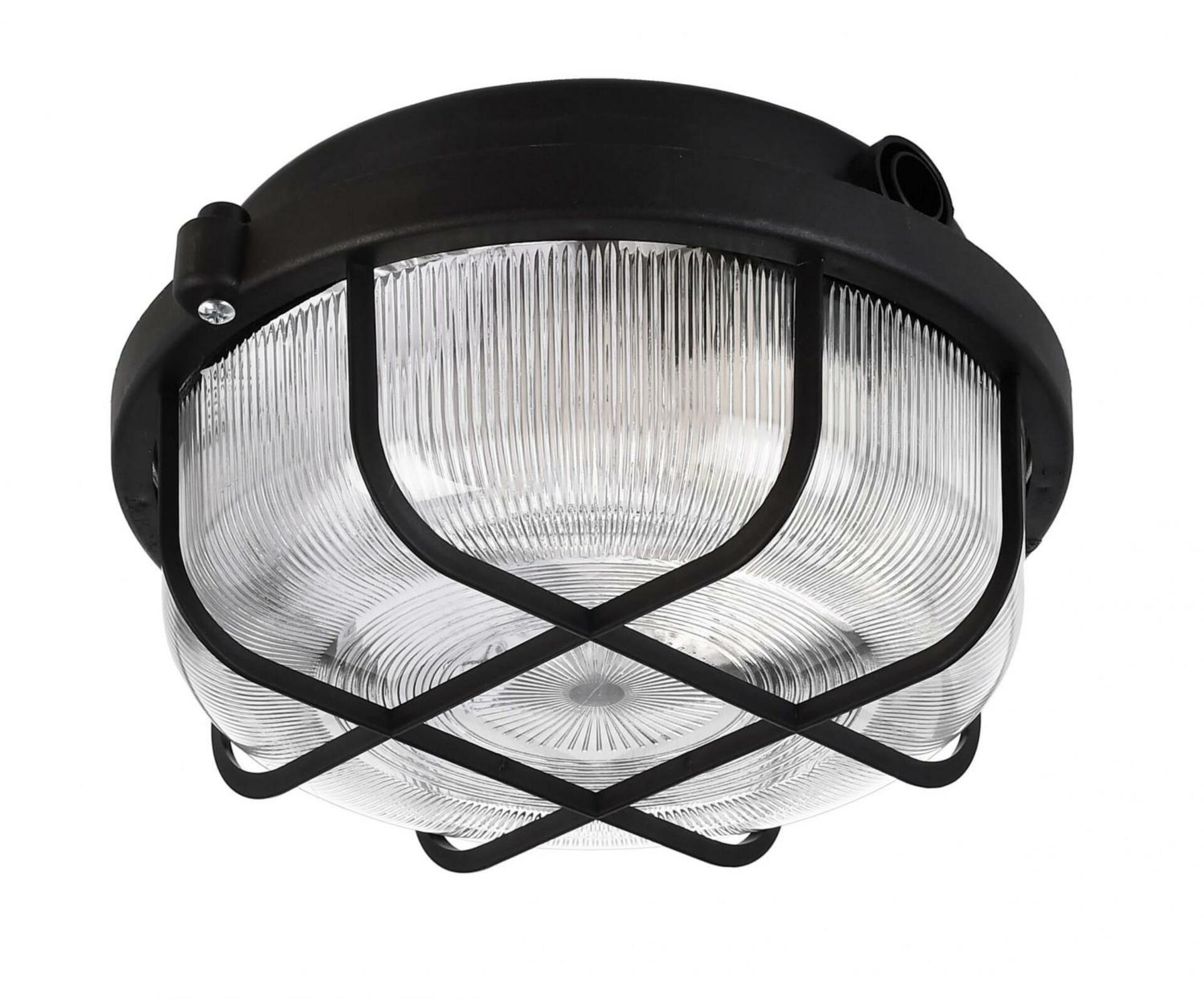 Light Impressions Deko-Light nástěnné a stropní svítidlo Syrma kulaté černá 220-240V AC/50-60Hz E27 1x max. 100,00 W černá 401015