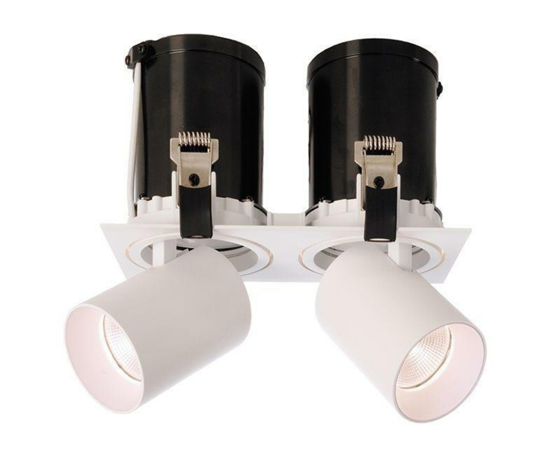 Light Impressions Deko-Light stropní vestavné svítidlo Rigel Mini Square Double 21-22V DC 22,00 W 3000 K 1390 lm 200 mm bílá  565314