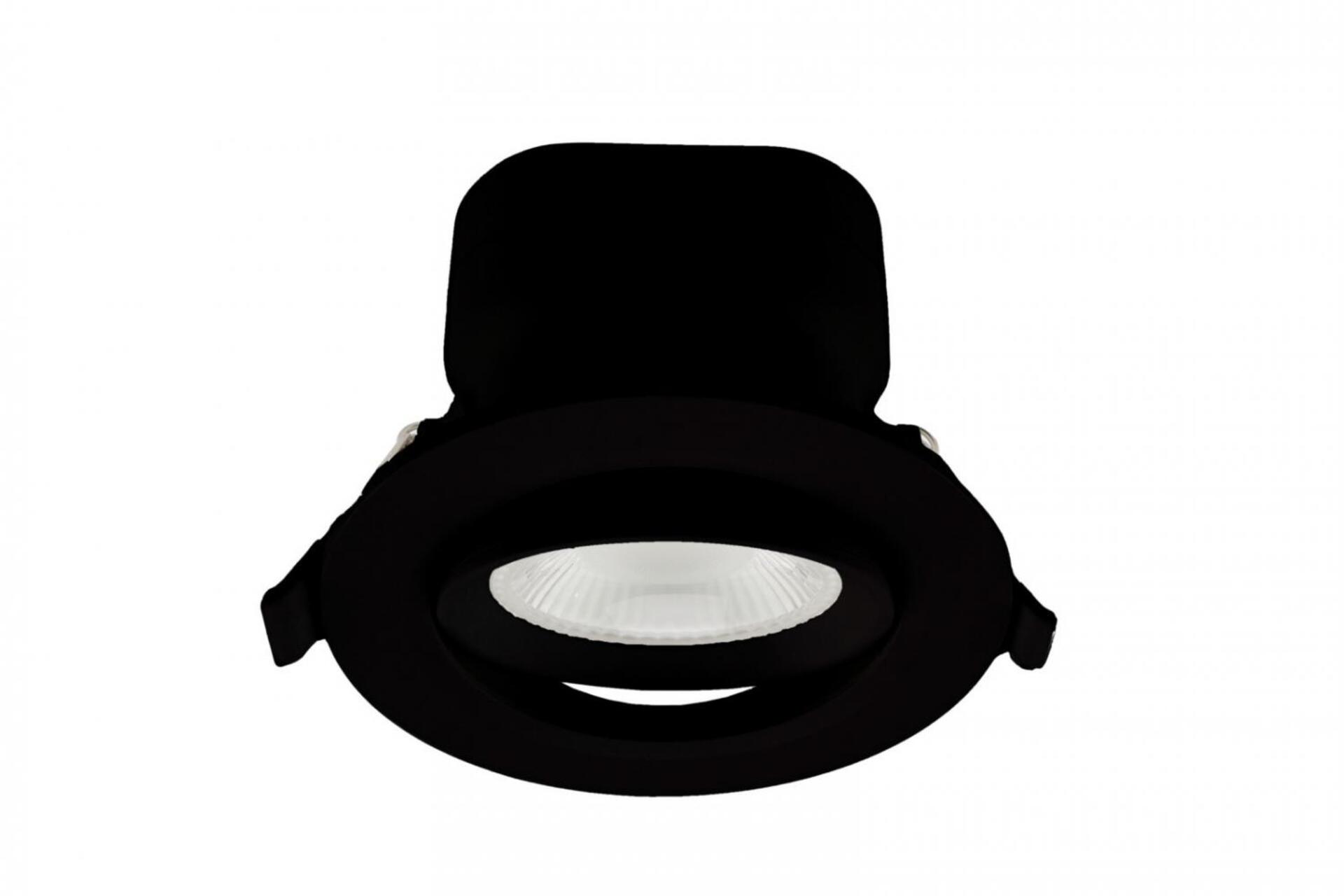 Levně Deko-Light vestavné bodové svítidlo - Surtur Tilt 83, 9 W, DTW, 1800-2700 K, černá 565462