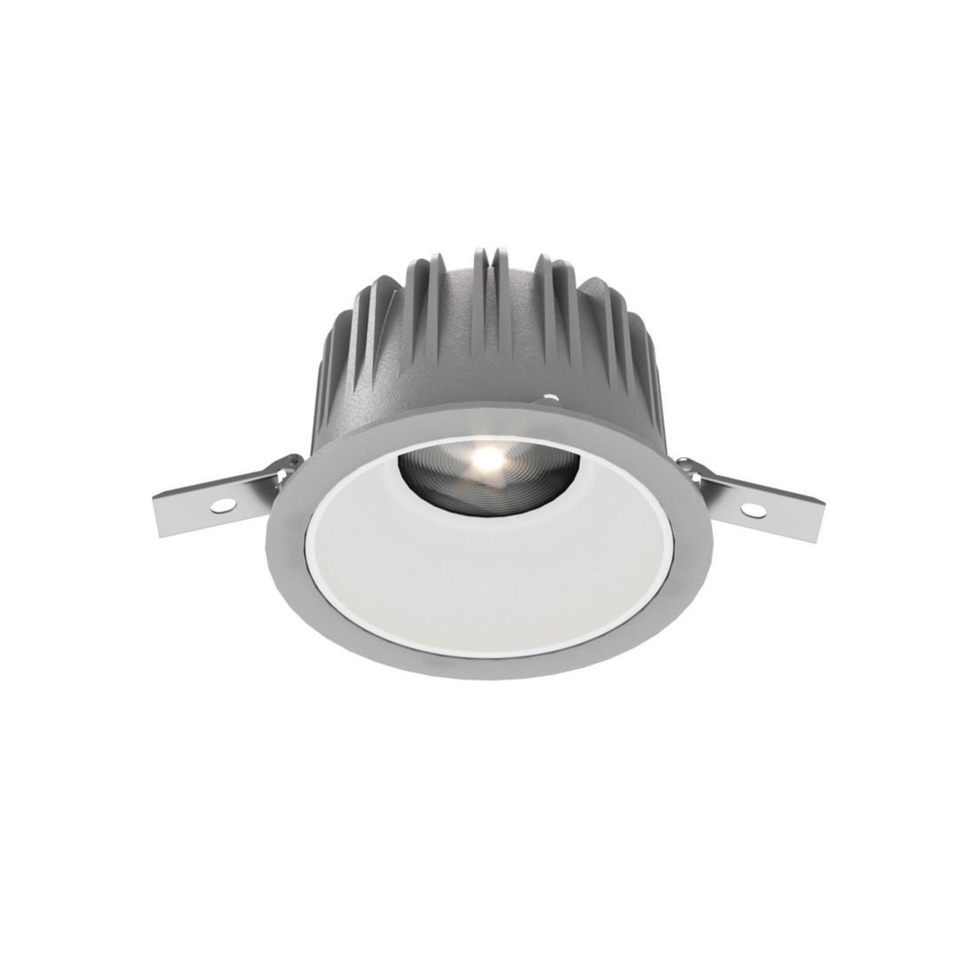 Levně Deko-Light vestavné bodové svítidlo - Tarvos 150, 14,5 W, DALI, 3000 K, světlešedá 565603