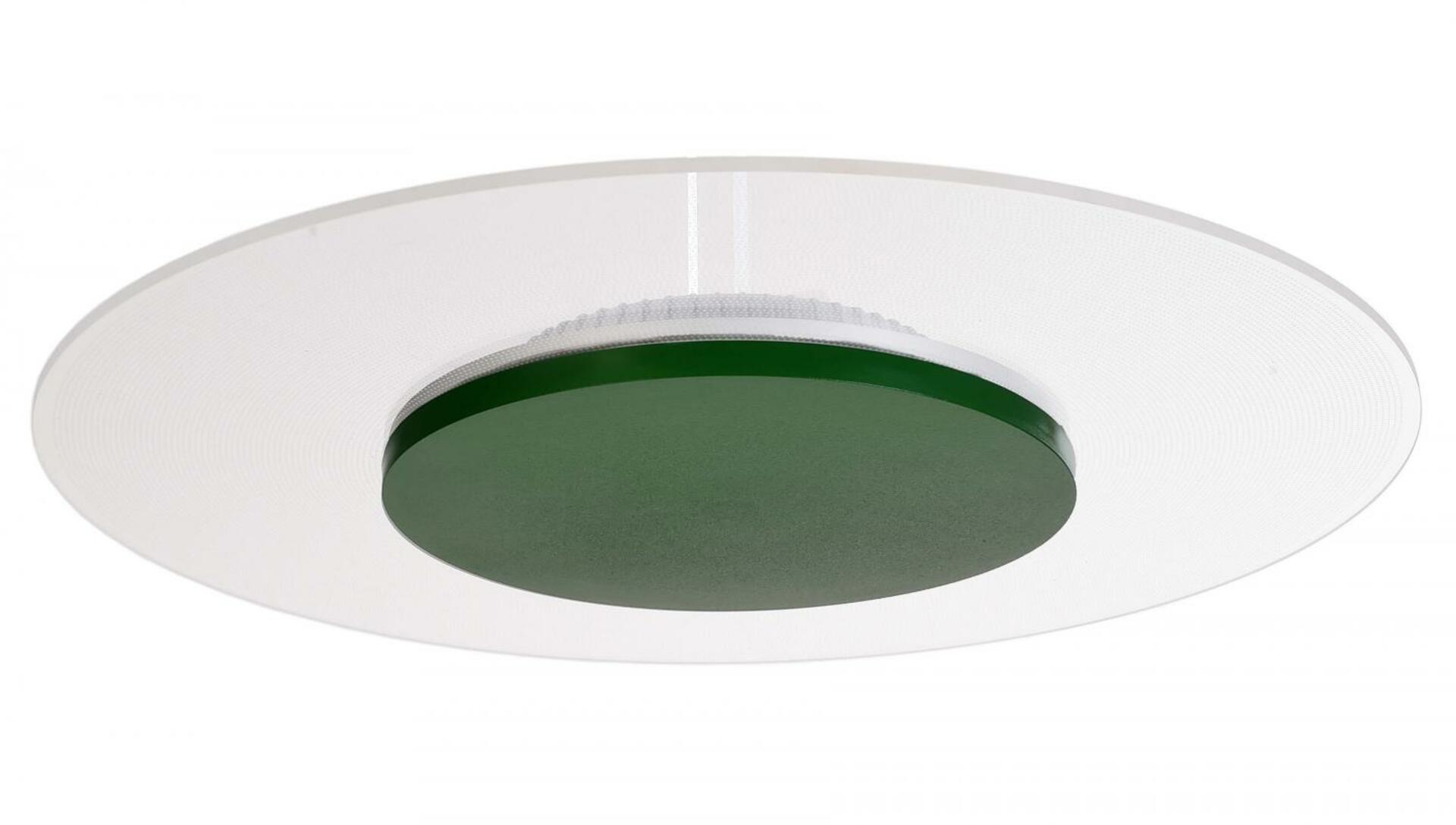 Light Impressions Deko-Light stropní přisazené svítidlo Zaniah 18W, kryt listová zelená 220-240V AC/50-60Hz 18,00 W 3000 K 2021,68 lm bílá 620043