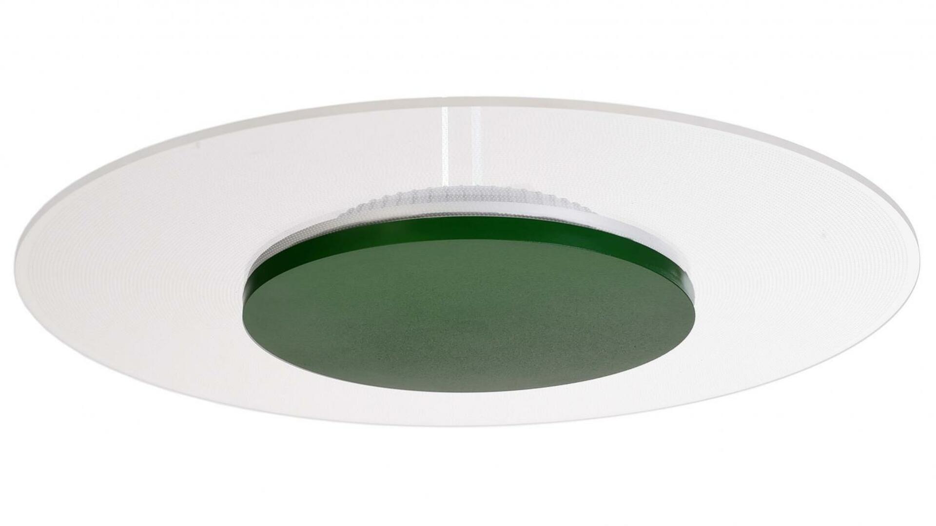 Light Impressions Deko-Light stropní přisazené svítidlo Zaniah 24W, kryt listová zelená 220-240V AC/50-60Hz 24,00 W 3000 K 2567,93 lm bílá 620051