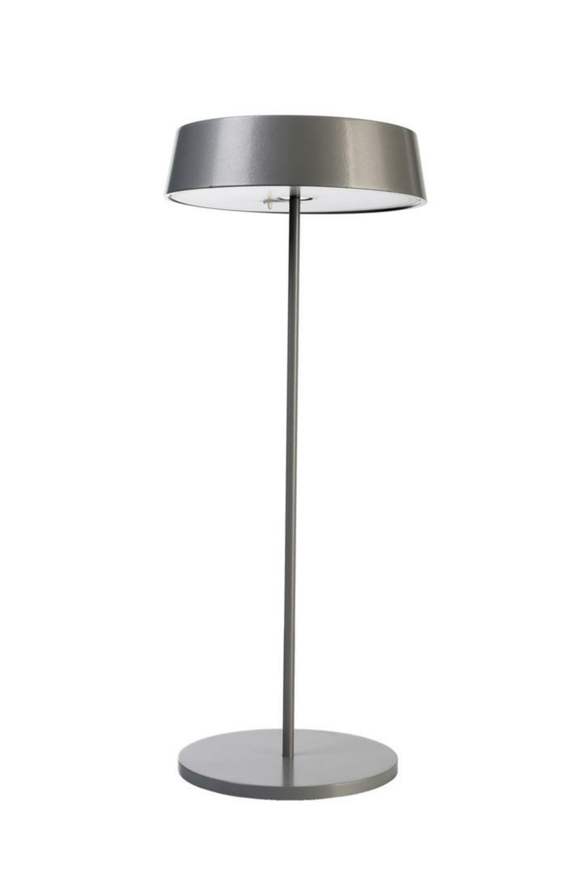 Light Impressions Deko-Light stolní lampa Miram stojací noha + hlava šedá sada 3,7V DC 2,20 W 3000 K 196 lm 120 šedá 620099