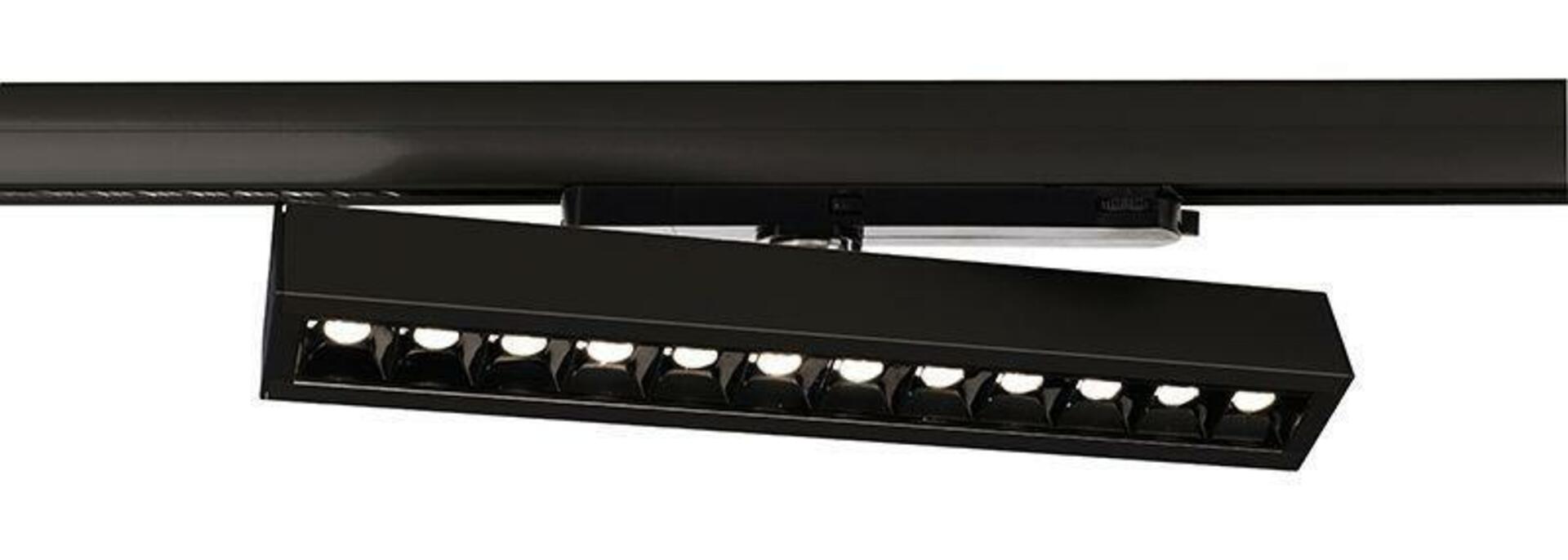 Light Impressions Deko-Light kolejnicový systém 3-fázový 230V Alnitak 25-34W, 4000K 220-240V AC/50-60Hz 34,00 W 4000 K černá 336 mm 707115