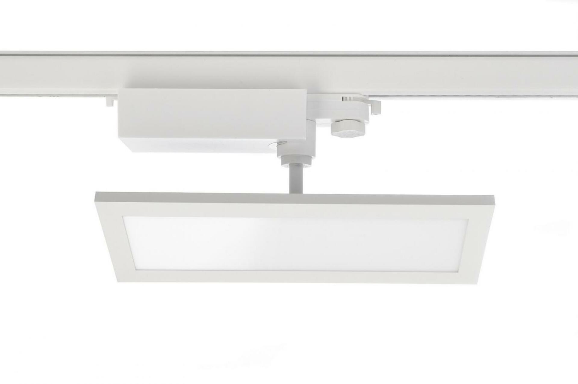 Light Impressions Deko-Light kolejnicový systém 3-fázový 230V Panel Track Light, 20 W, 4000 K, bílá 110-240V AC/50-60Hz 20,00 W 4000 K bílá RAL 9016 300 mm 707136