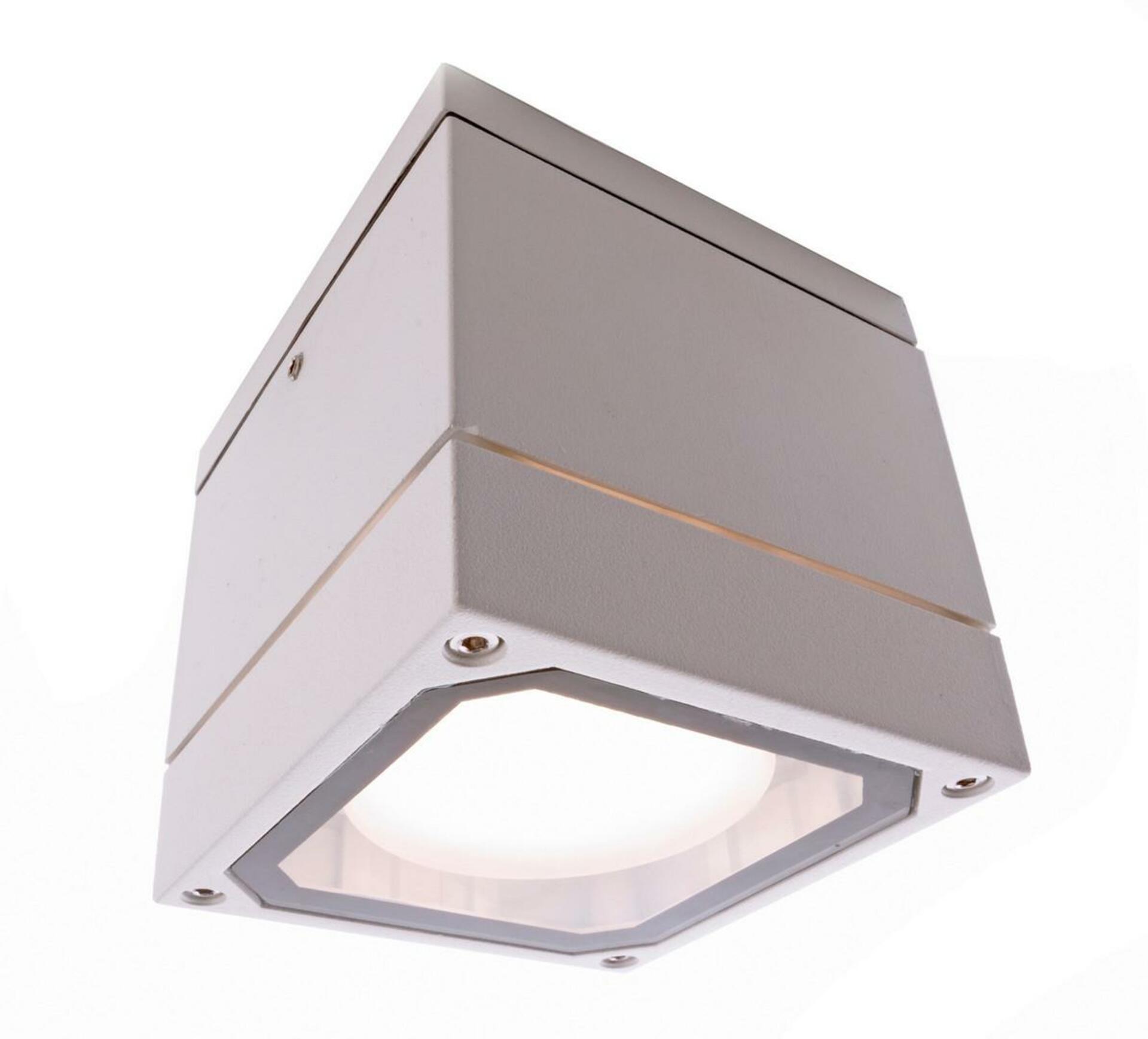 Light Impressions Kapego stropní přisazené svítidlo Mob Square II White 220-240V AC/50-60Hz GX53 1x max. 9,00 W 108 mm bílá 730409