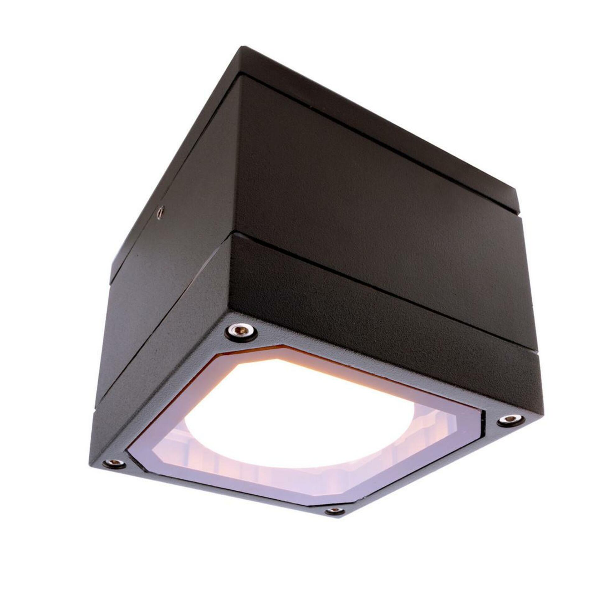 Light Impressions Kapego stropní přisazené svítidlo Mob Square II Anthracite 220-240V AC/50-60Hz GX53 1x max. 9,00 W 108 mm antracit 730410