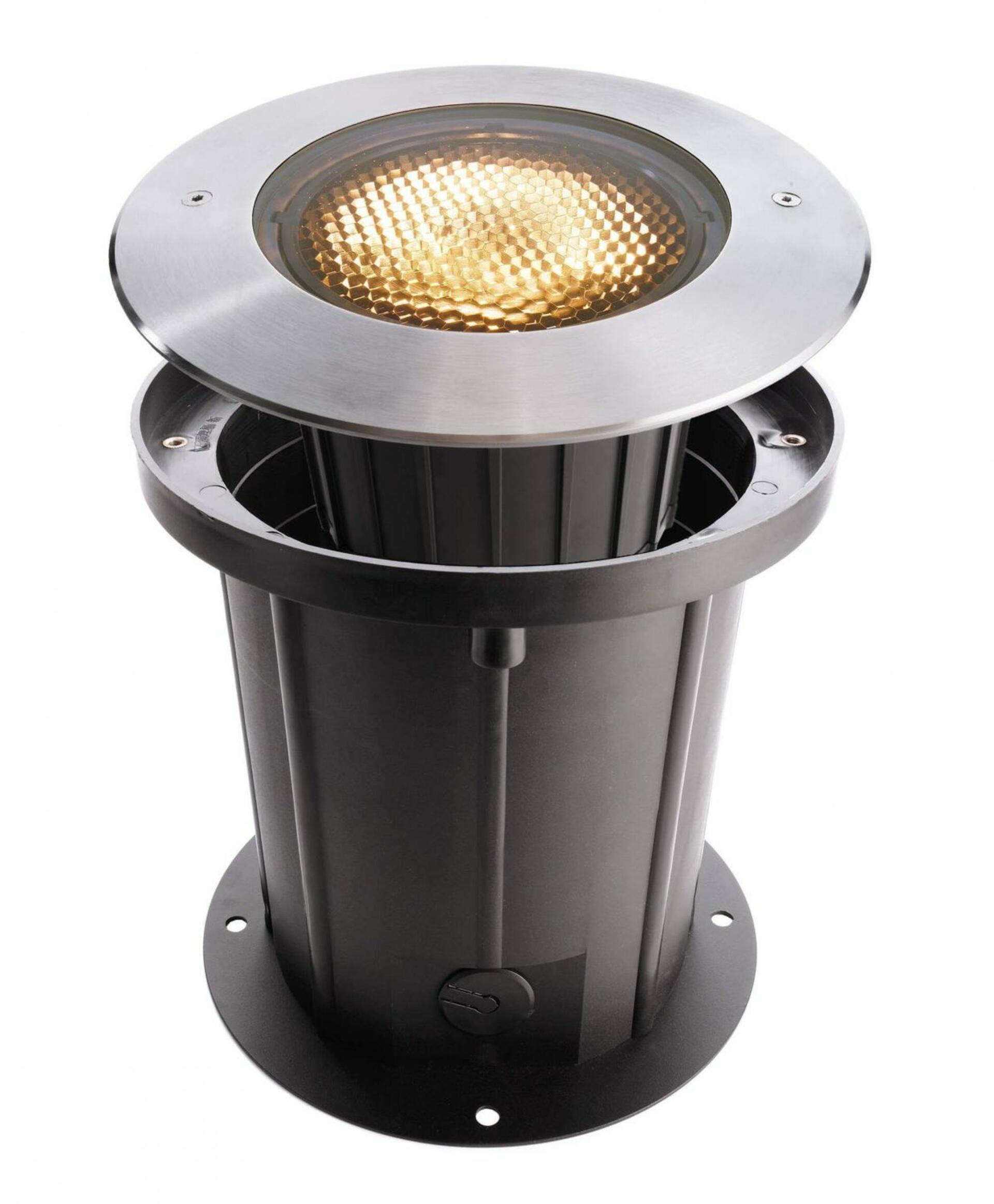 Levně Light Impressions Deko-Light zemní svítidlo COB 25 světle WW 220-240V AC/50-60Hz 29,10 W 3000 K 1650 lm 190 mm stříbrná 730421