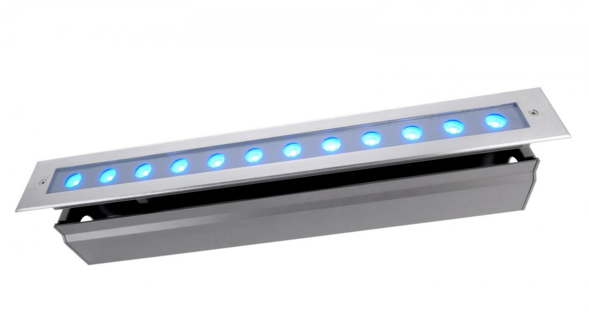 Levně Light Impressions Deko-Light zemní svítidlo Line V RGB 24V DC 21,60 W 340 lm 549 mm stříbrná 730437