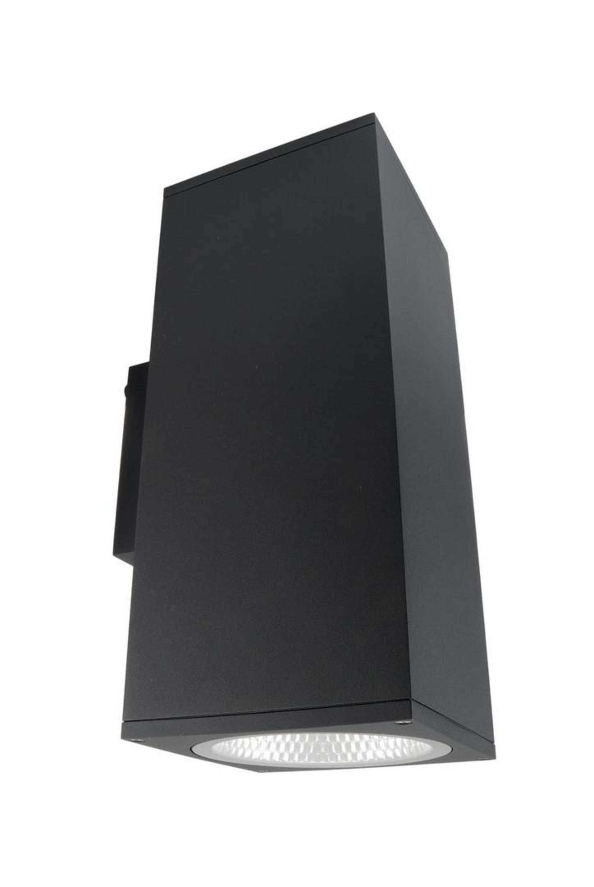 Levně Deko-Light nástěnné přisazené svítidlo - ShoreLine Pro hranaté Up+Down, 55 W, DIM, 3000/4000K, tmavěšedá 731191