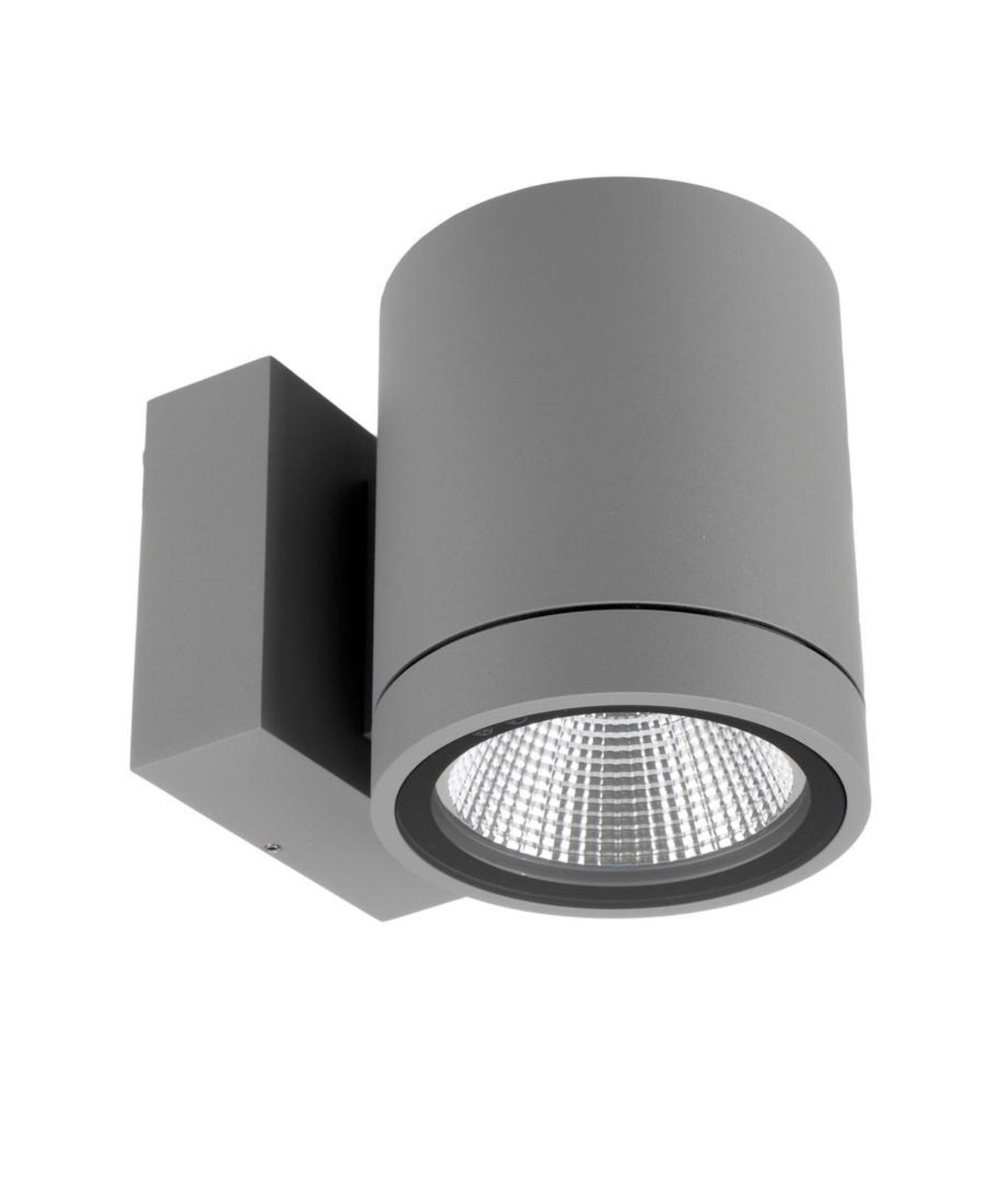 Levně Deko-Light nástěnné přisazené svítidlo - ShoreLine Pro kulaté, 12 W, DIM, 3000/4000 K, světlešedá 731196