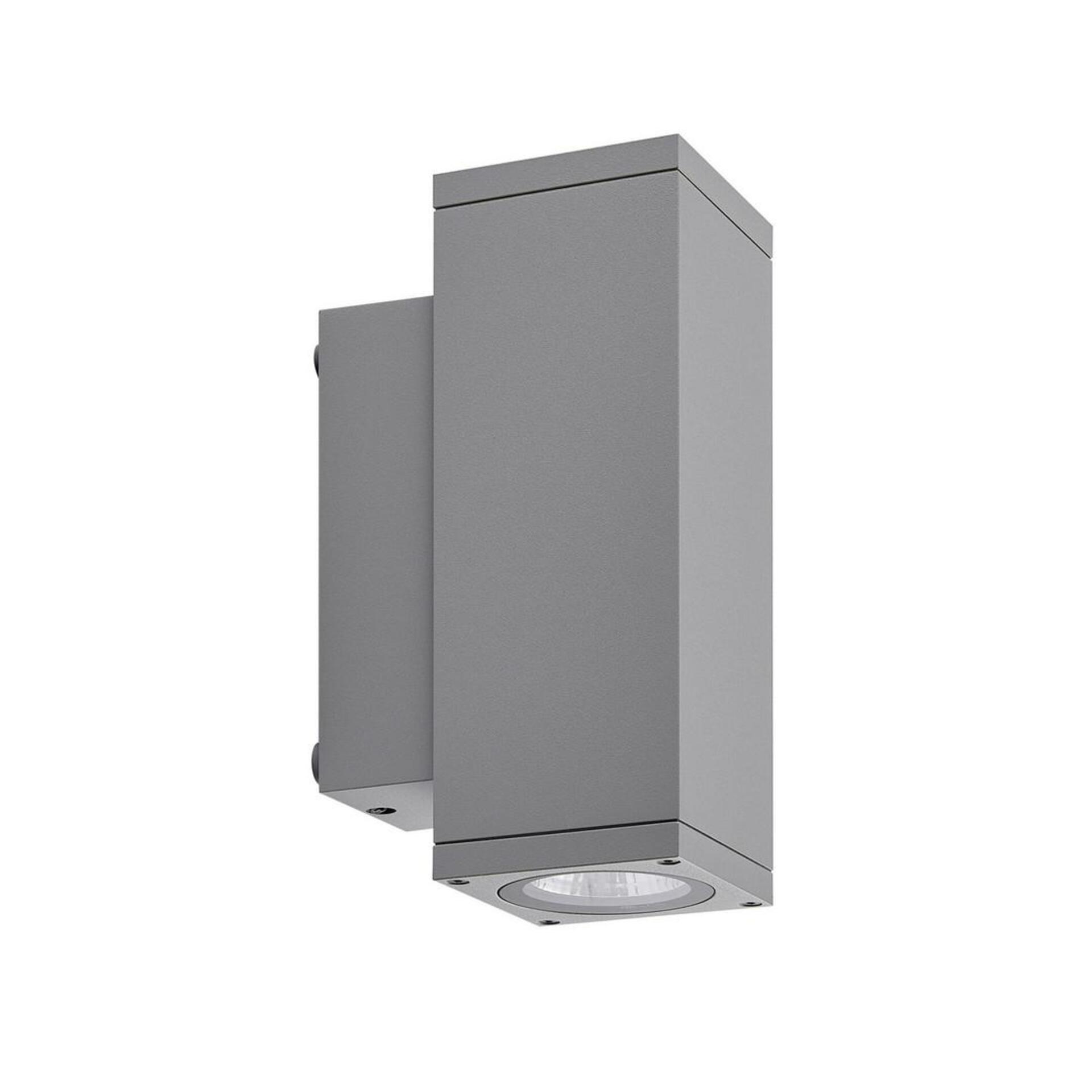 Levně Deko-Light nástěnné přisazené svítidlo - ShoreLine Pro hranaté Up+Down, 7,5 W, 3000/4000 K, DIM, světlešedá 731208
