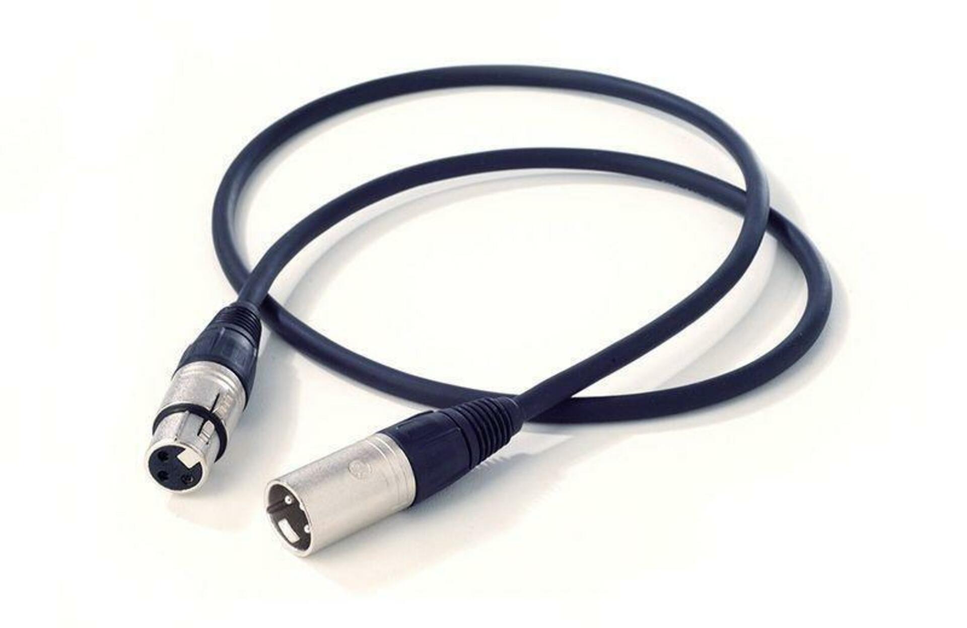 Light Impressions GLT XLR-kabel 3Pol Male/Female Neutrik Kabelsystem 5000 mm 819070