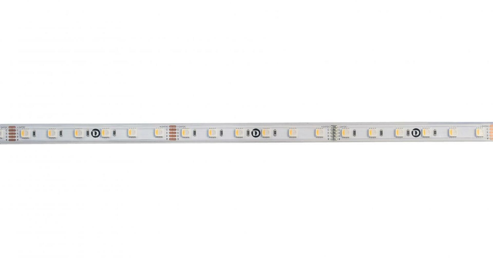 Light Impressions Deko-Light flexibilní LED pásek 5050-60-24V-RGB+3000K-5m-Silikon 24V DC 65,00 W 3000 K 2600 lm 5000 mm 840239