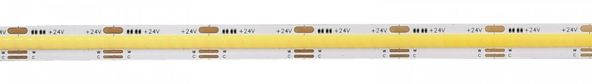 Light Impressions Deko-Light flexibilní LED pásek COB-576-24V-2700-6500K-5m 24V DC 37,50 W 2700-6500 K 3485 lm 5000 840374