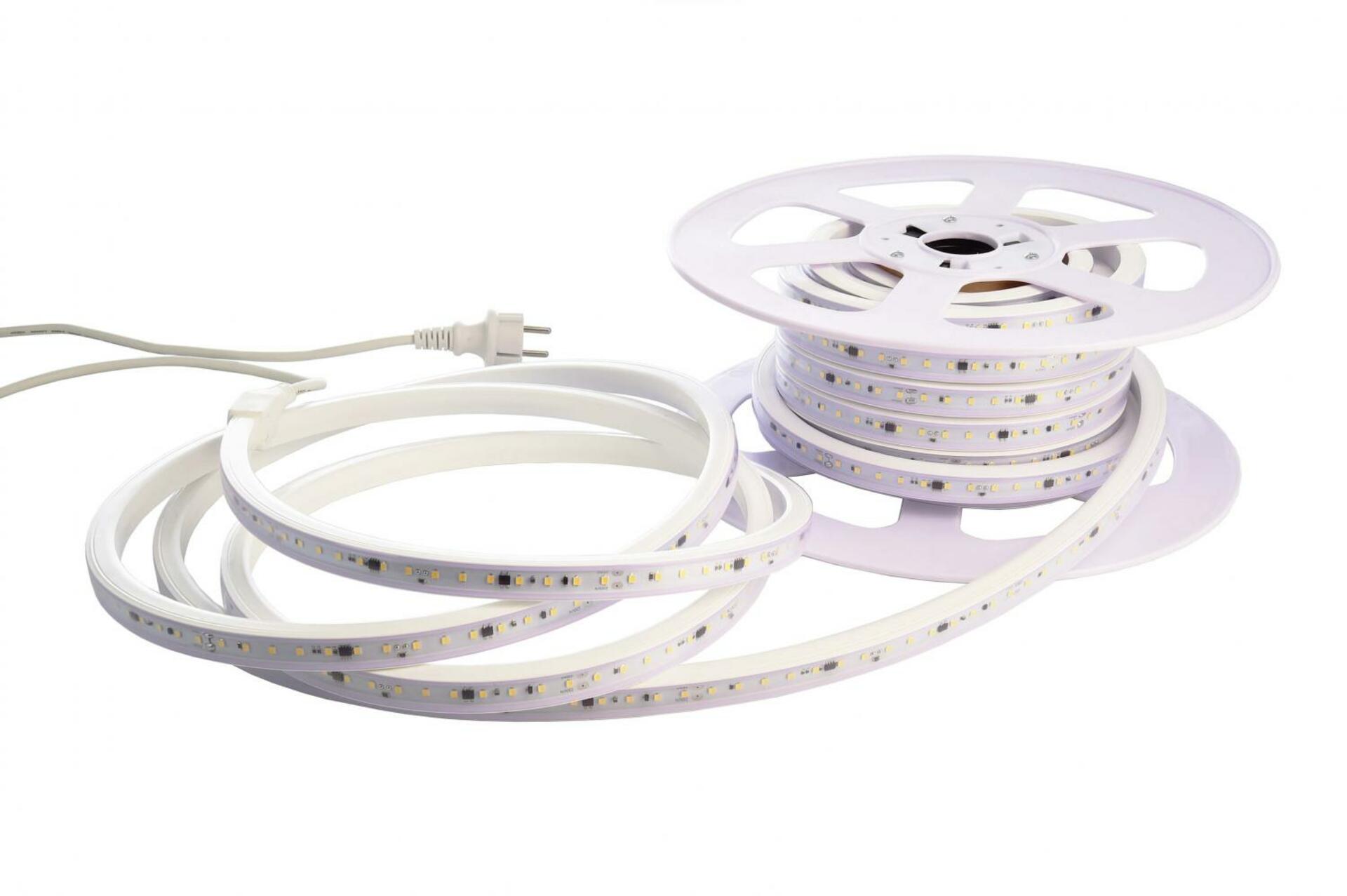 Levně Light Impressions Deko-Light flexibilní LED pásek 2835-84-230V-4000K-15m-PVC Extrusion 220-240V AC/50-60Hz 14,00 W/m 4000 K 1596 lm/m 15000 mm 840388