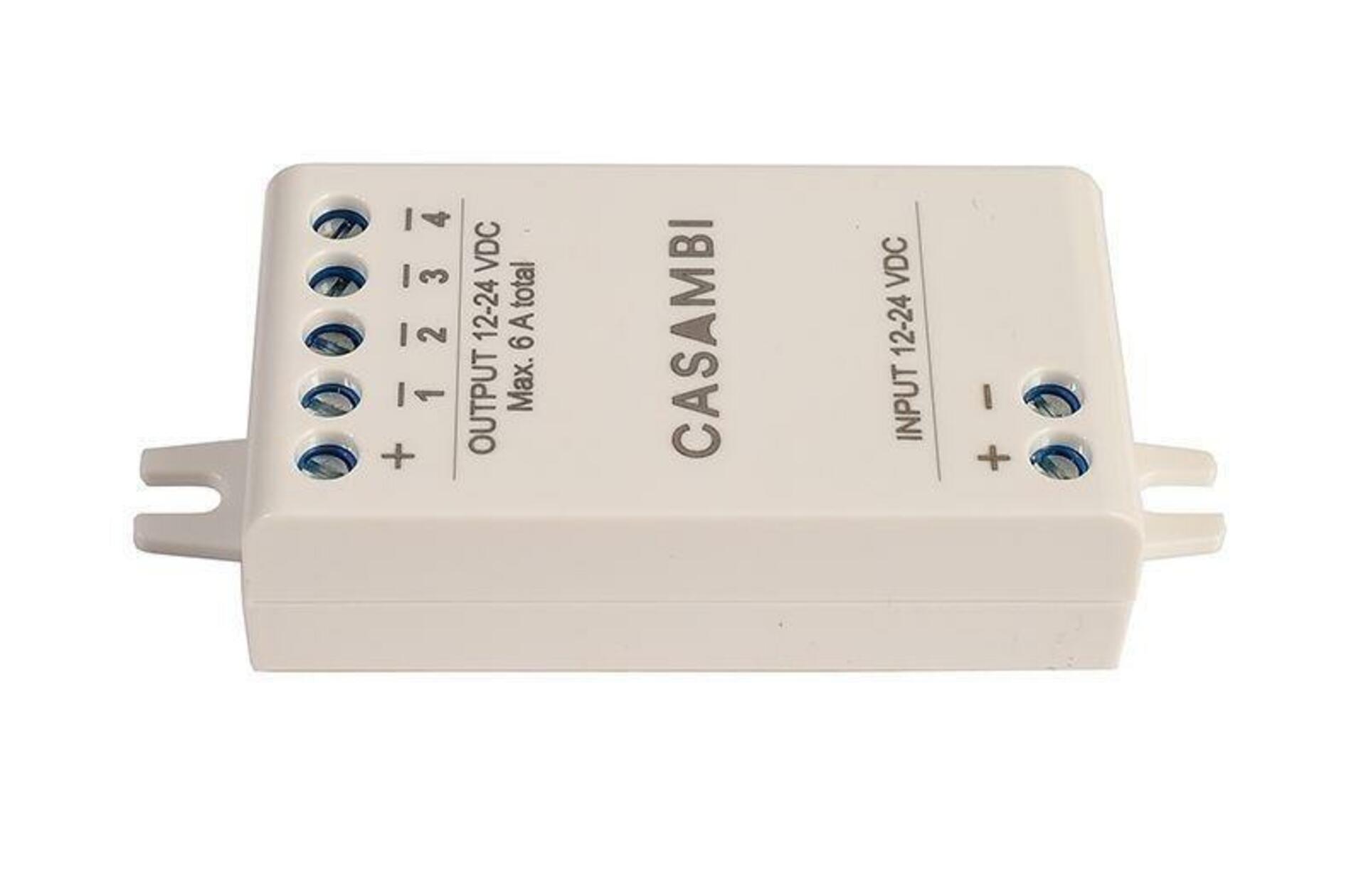 Levně Light Impressions Casambi řídící jednotka Bluetooth řídící jednotka CBU-PWM4 12-24V DC 843037