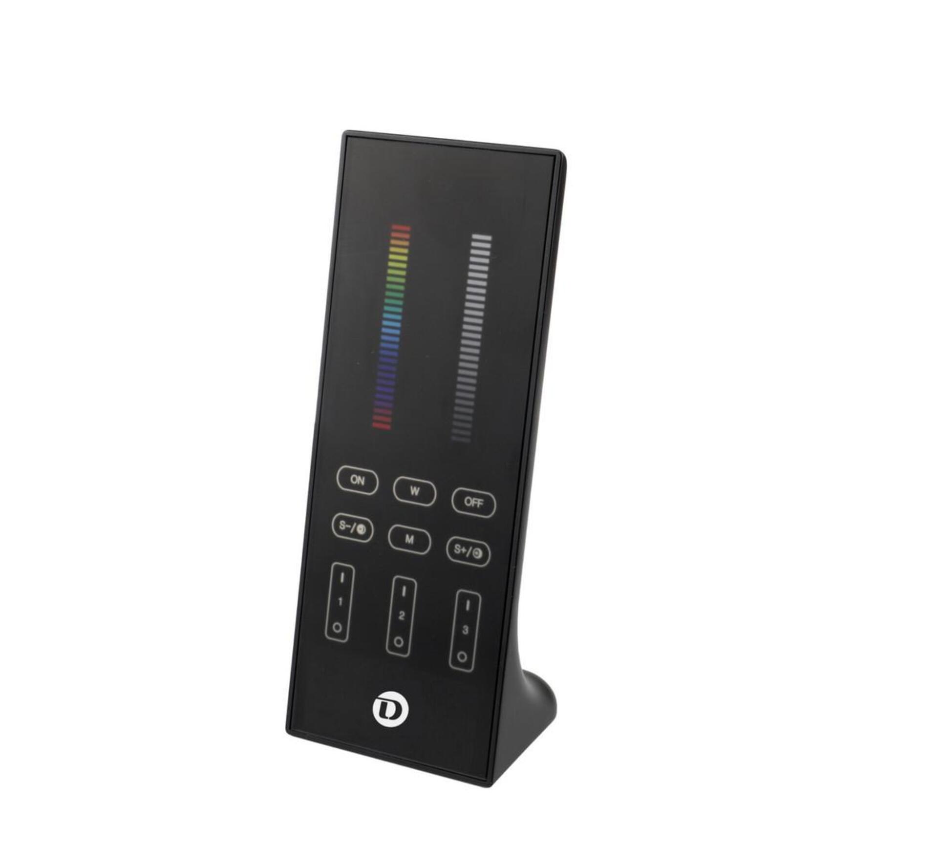 Levně Deko-Light RF dálkové ovládání - RF-smart, černé, 3 zóny, Single/CCT/RGB/RG 843525