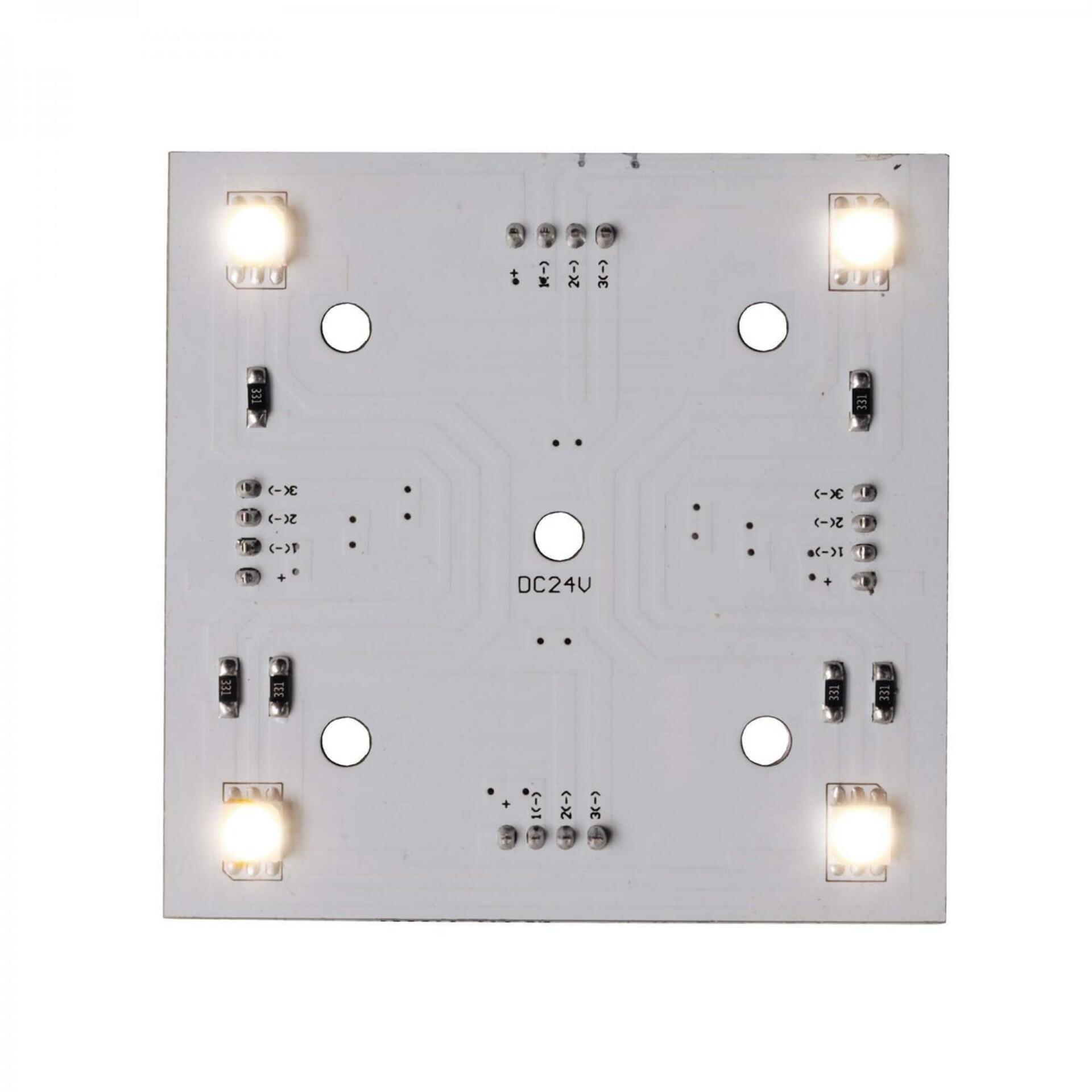 Levně Light Impressions KapegoLED modulární systém Modular Panel II 2x2 24V DC 1,50 W 3200 K 76 lm 65 mm 848003