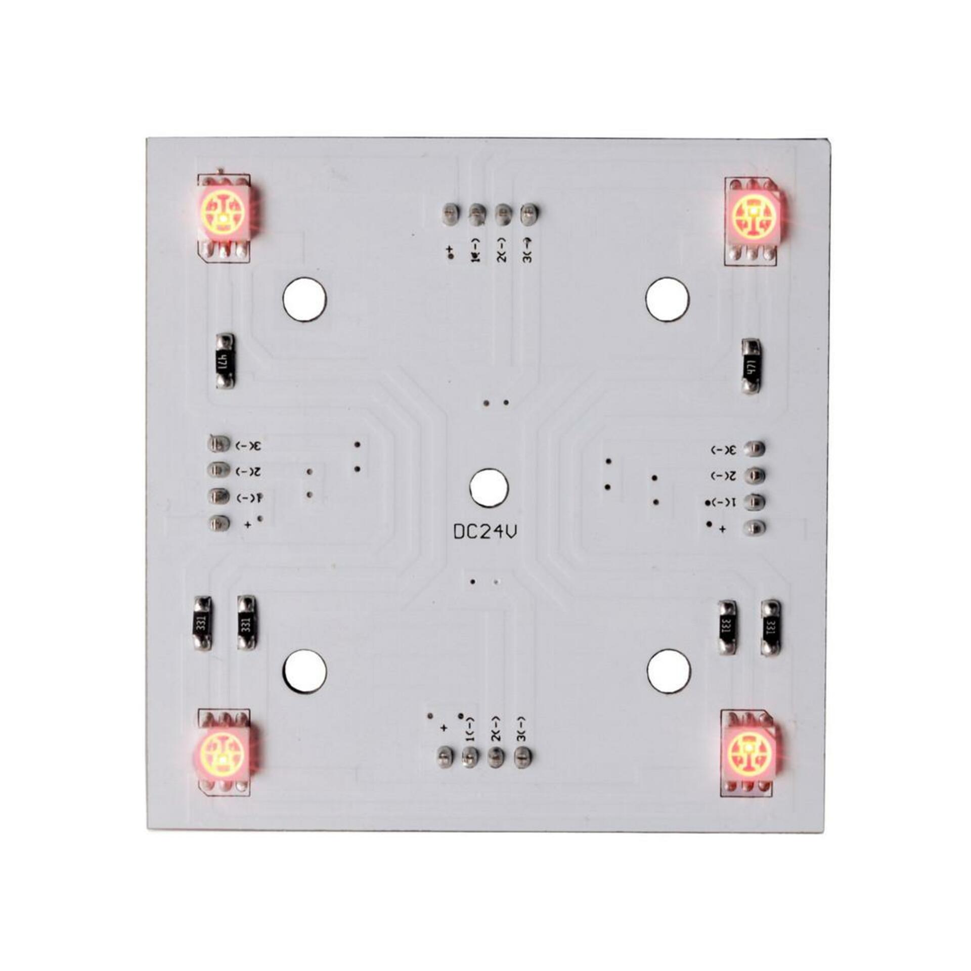 Levně Light Impressions KapegoLED modulární systém Modular Panel II 2x2 24V DC 1,50 W 25 lm 65 mm 848005