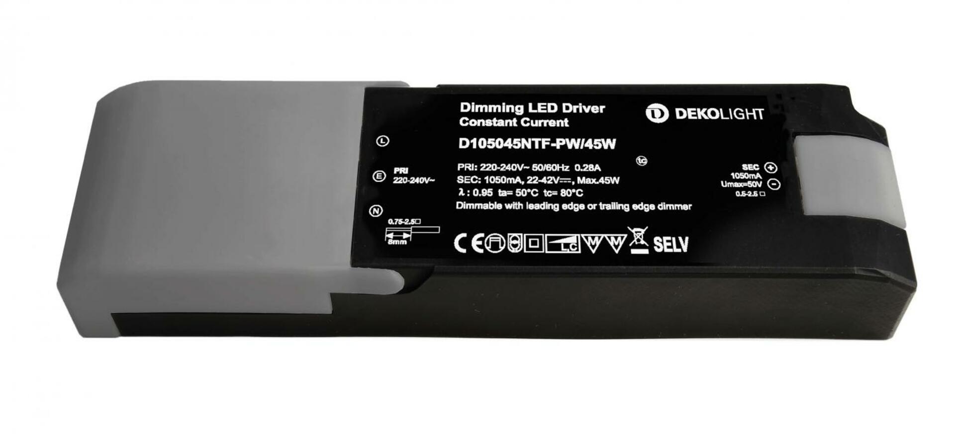 Light Impressions Deko-Light napájení (CC, DC) stmívatelné, QUICK, CC, 1050mA, 25-40V, 42W, konstantní proud 862258
