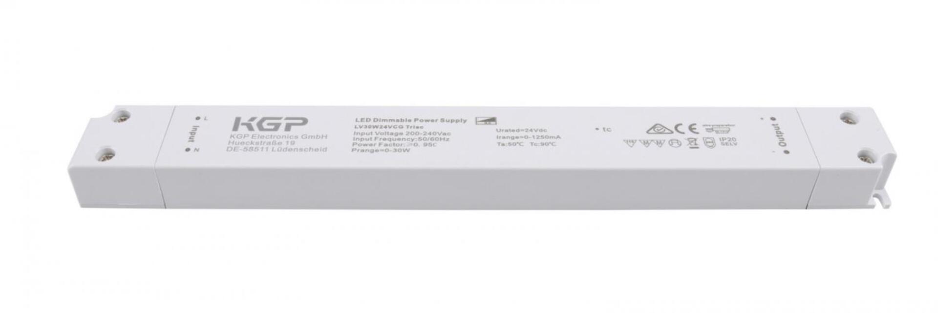 Levně DEKO-LIGHT KGP napájení (CV, DC) stmívatelné - KGP, Long-Flat, DIM, CV, LV30W24CG Triac 862277